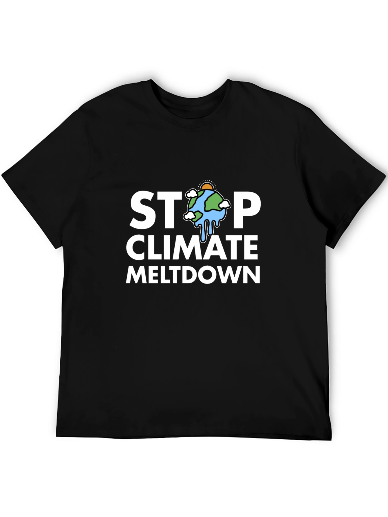 Stop Climate Meltdown Graphic T-Shirt