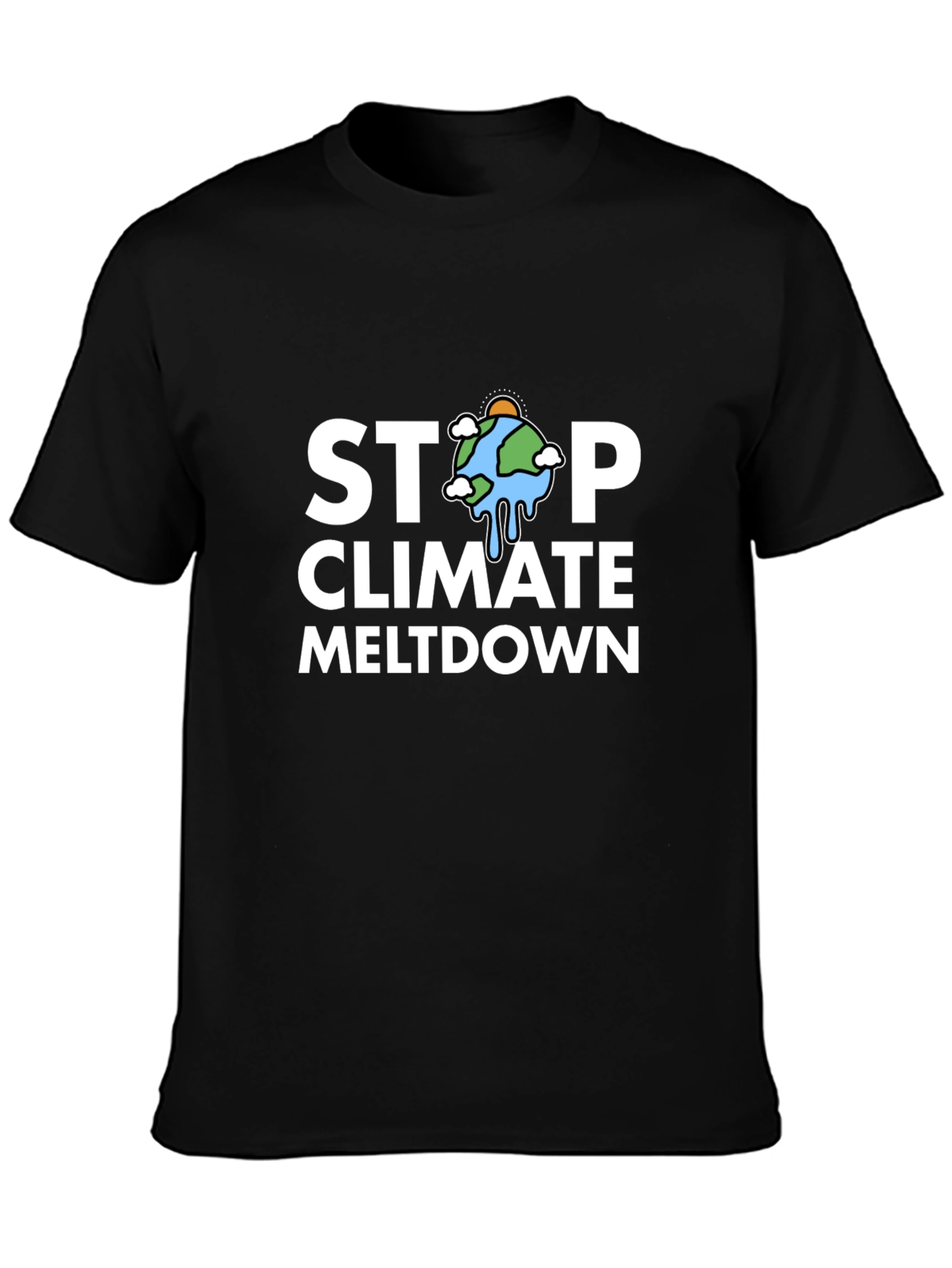 Stop Climate Meltdown Graphic T-Shirt