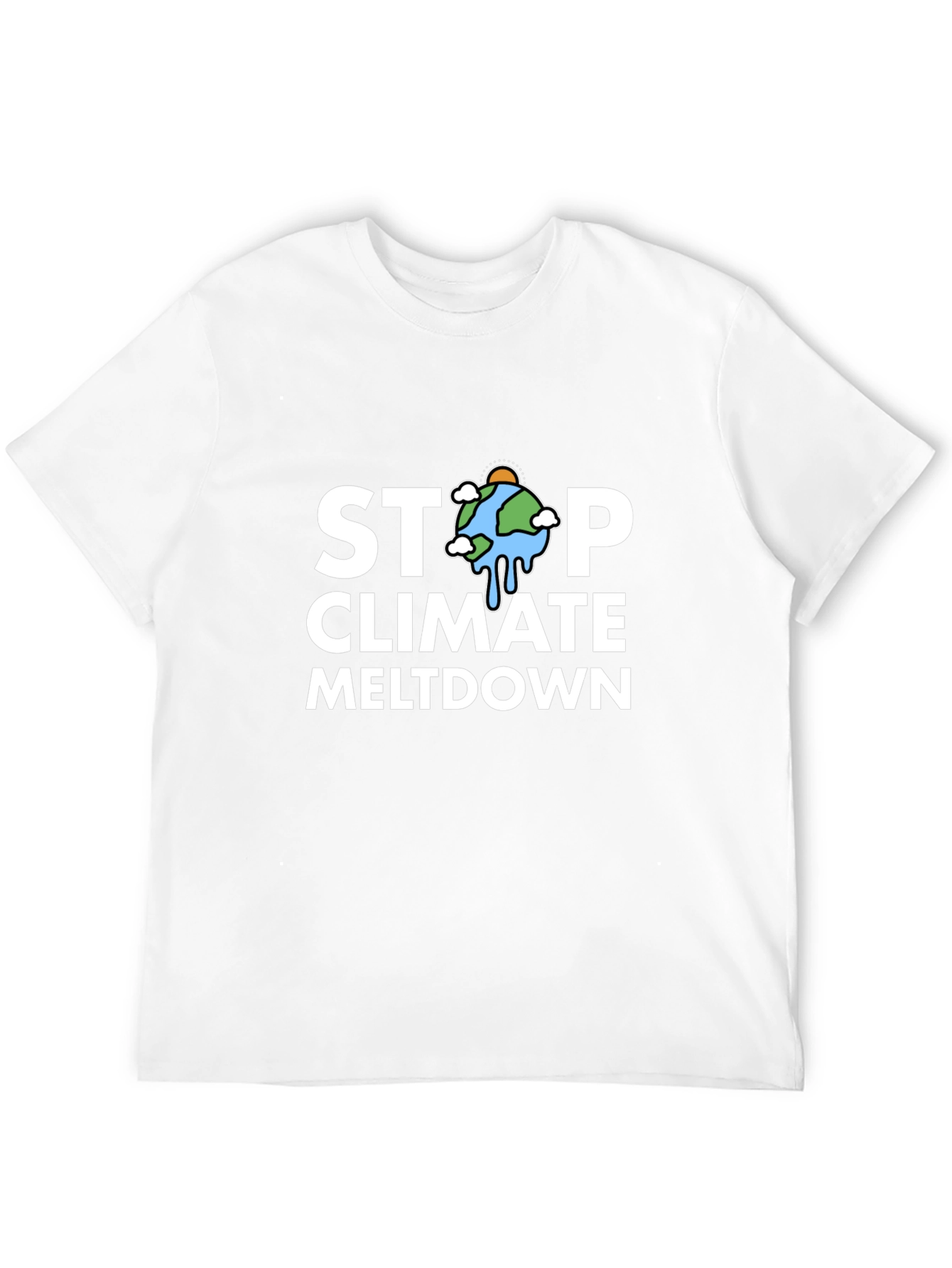 Stop Climate Meltdown Graphic T-Shirt