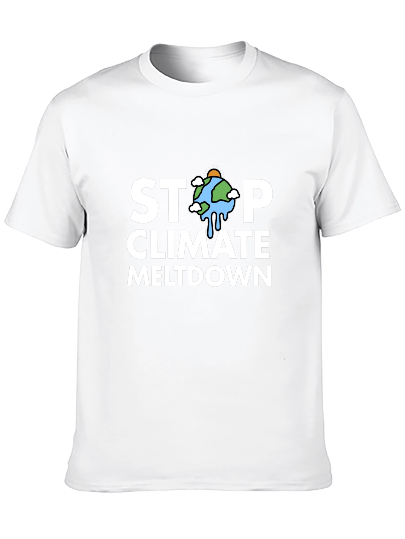 Stop Climate Meltdown Graphic T-Shirt