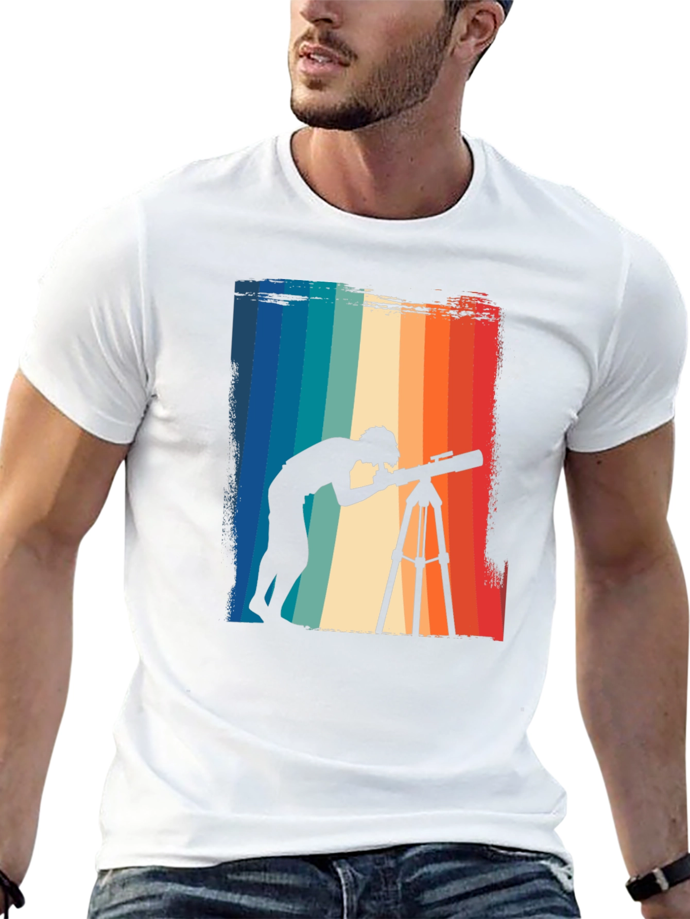 Retro Astronomer T-Shirt