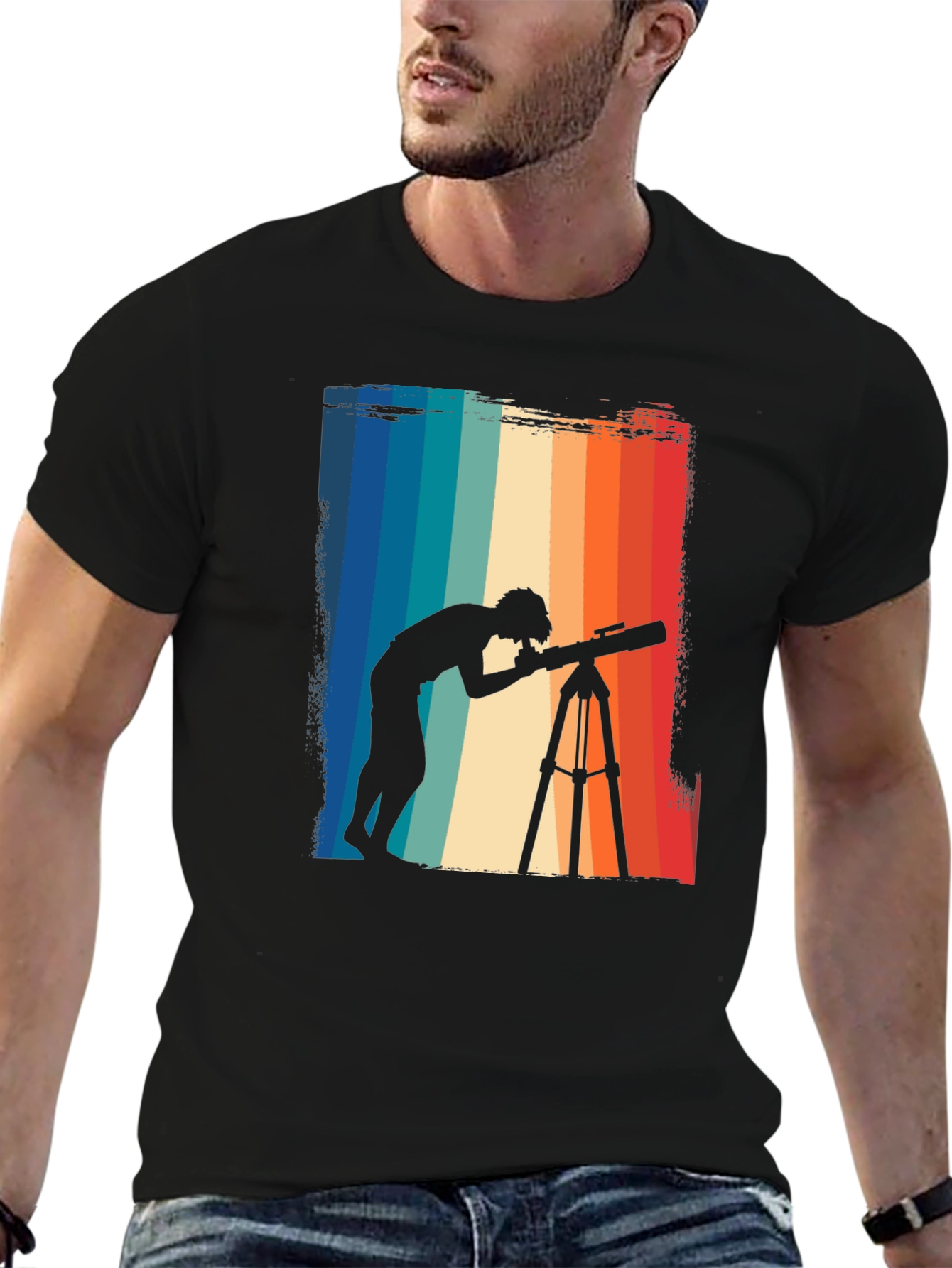 Retro Astronomer T-Shirt