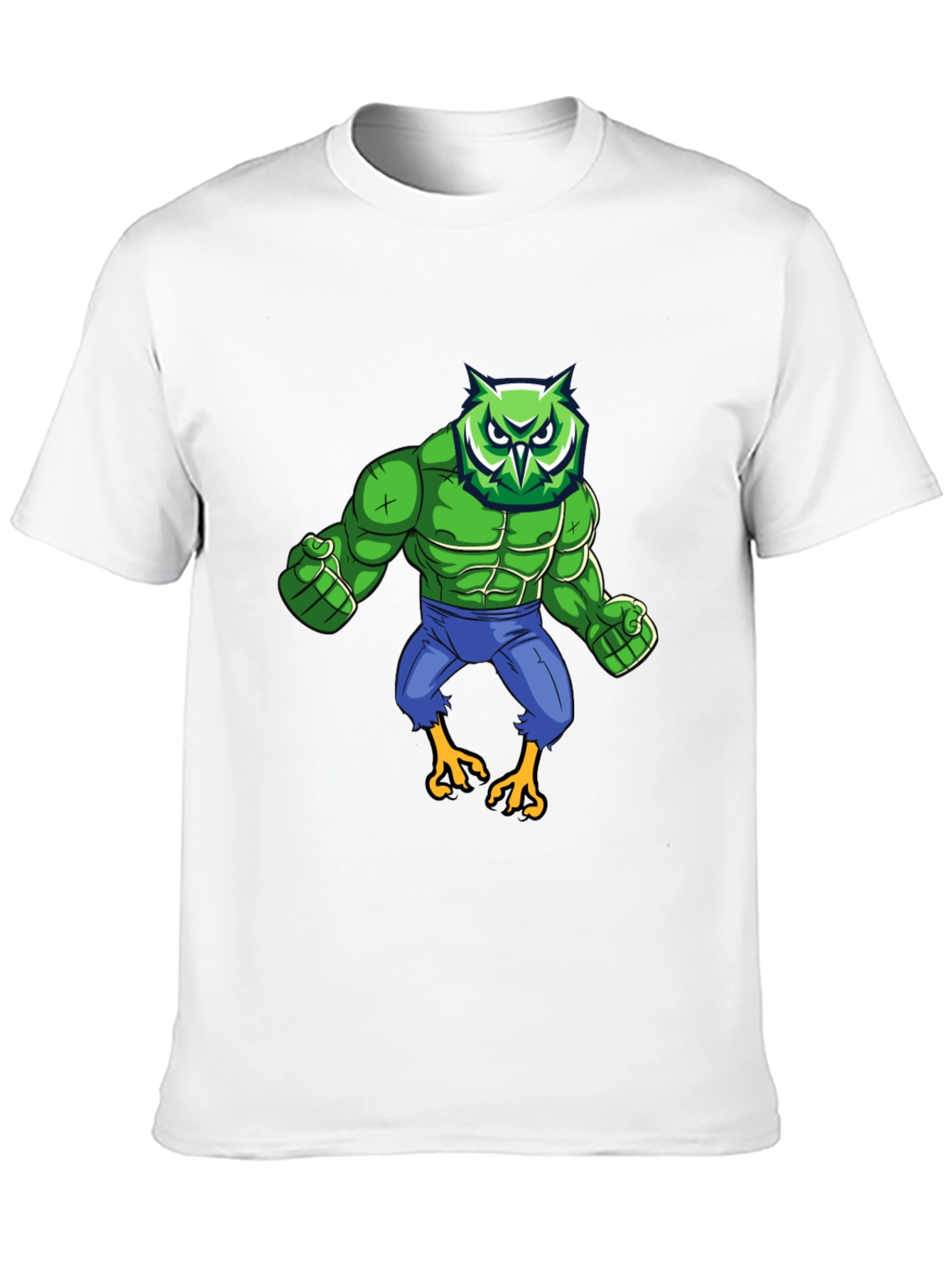 Owl Hulk Graphic T-Shirt - Black