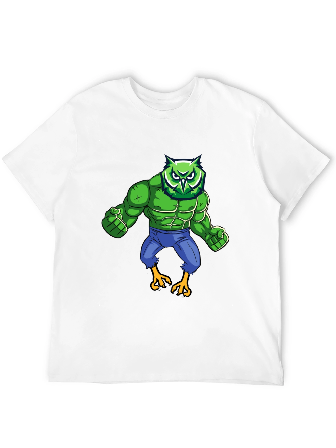 Owl Hulk Graphic T-Shirt - Black