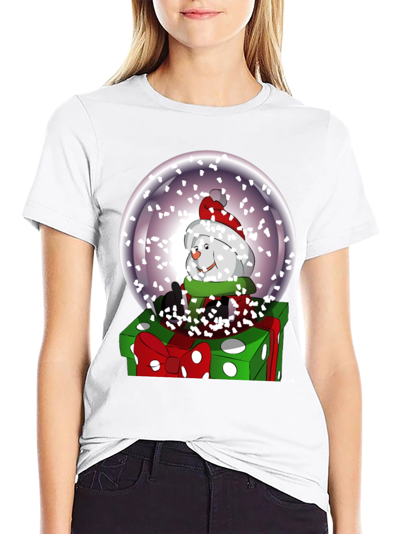 Holiday Snow Globe T-Shirt