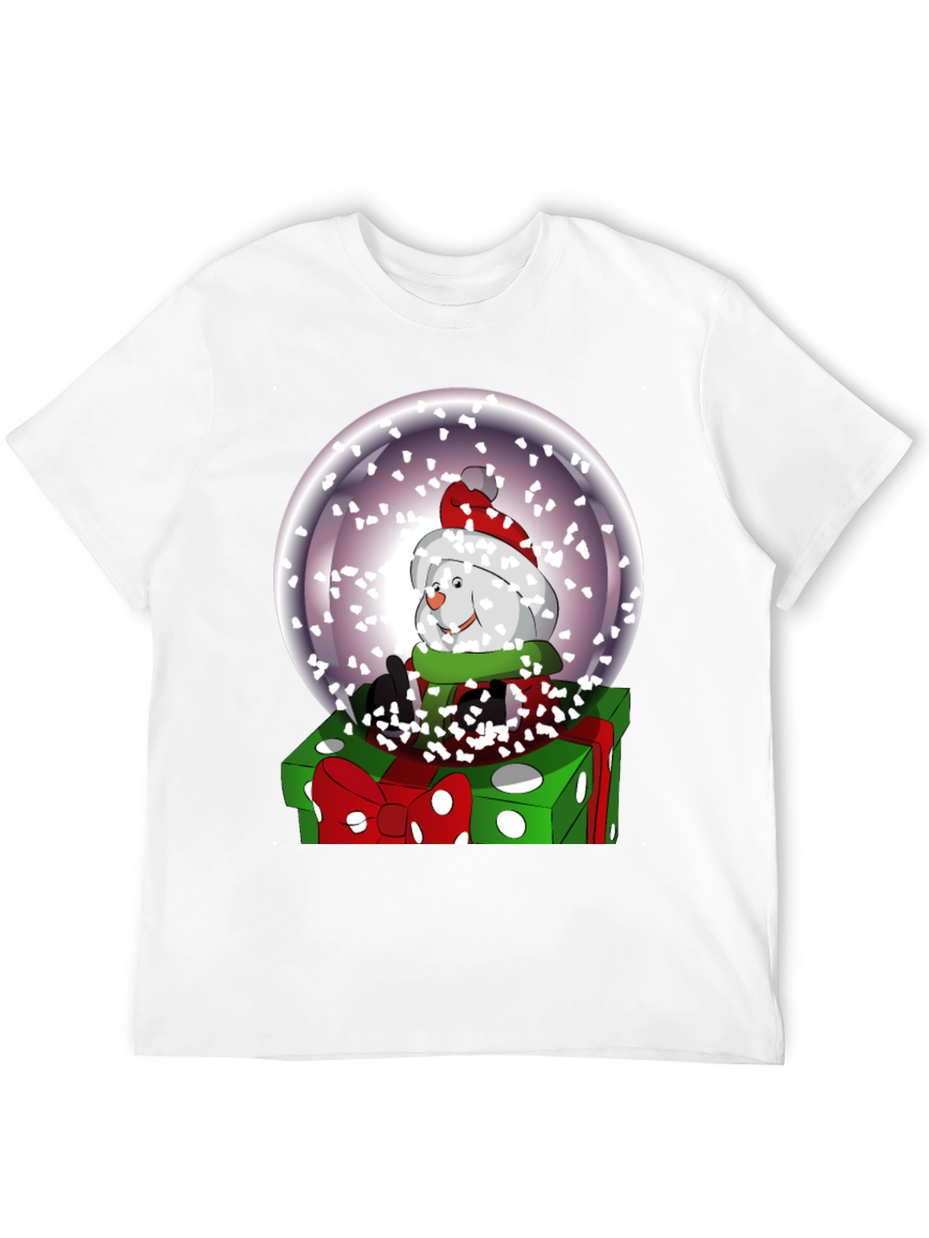 Holiday Snow Globe T-Shirt