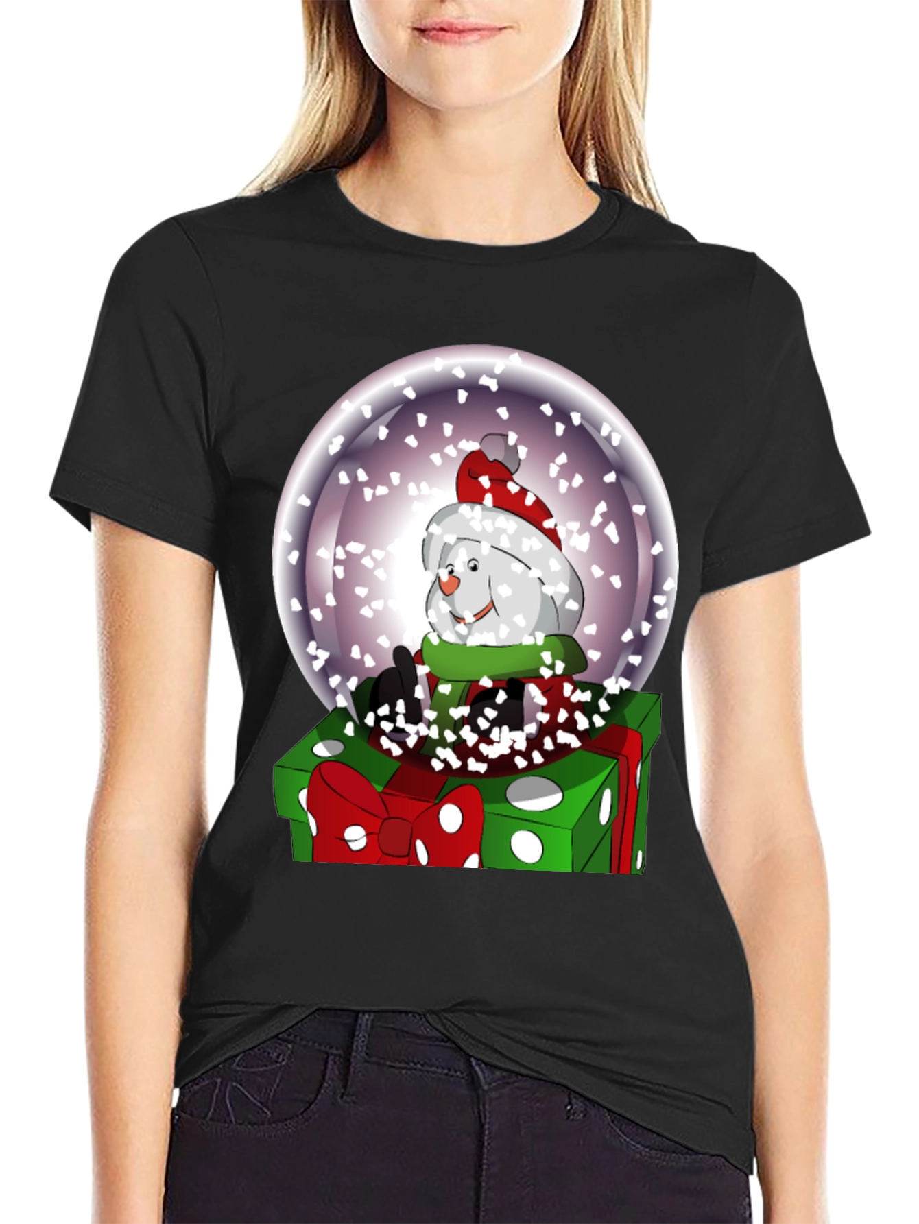Holiday Snow Globe T-Shirt