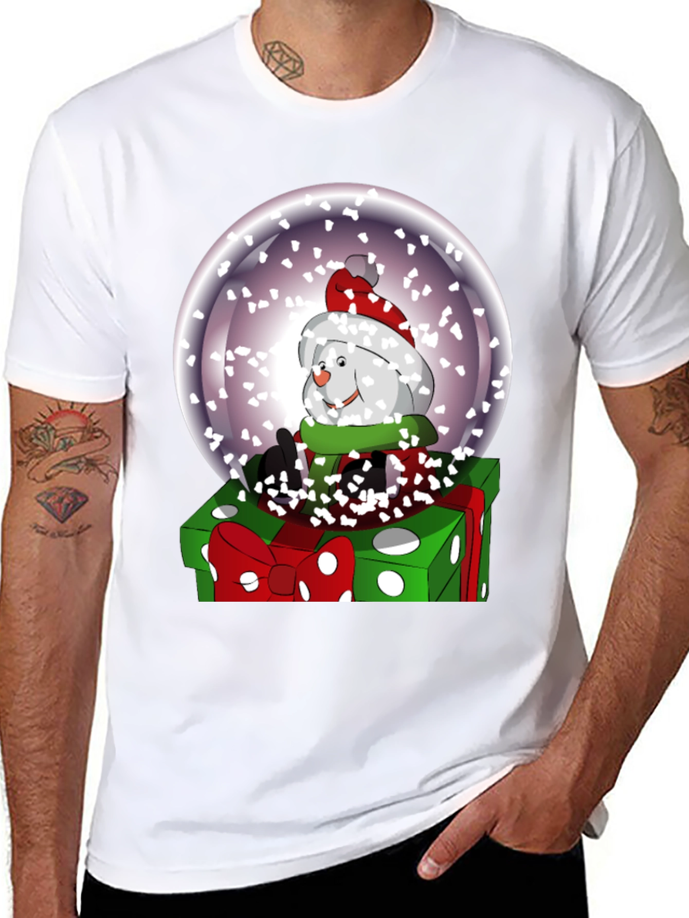 Holiday Snow Globe T-Shirt