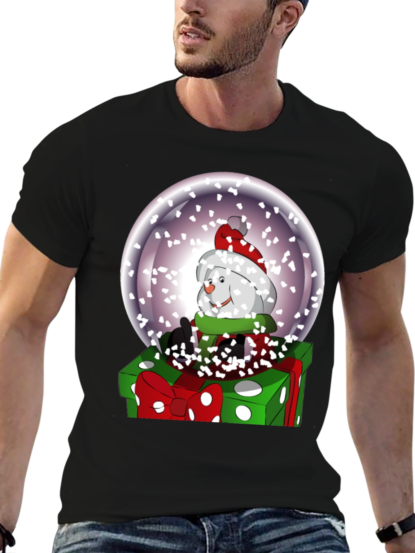 Holiday Snow Globe T-Shirt