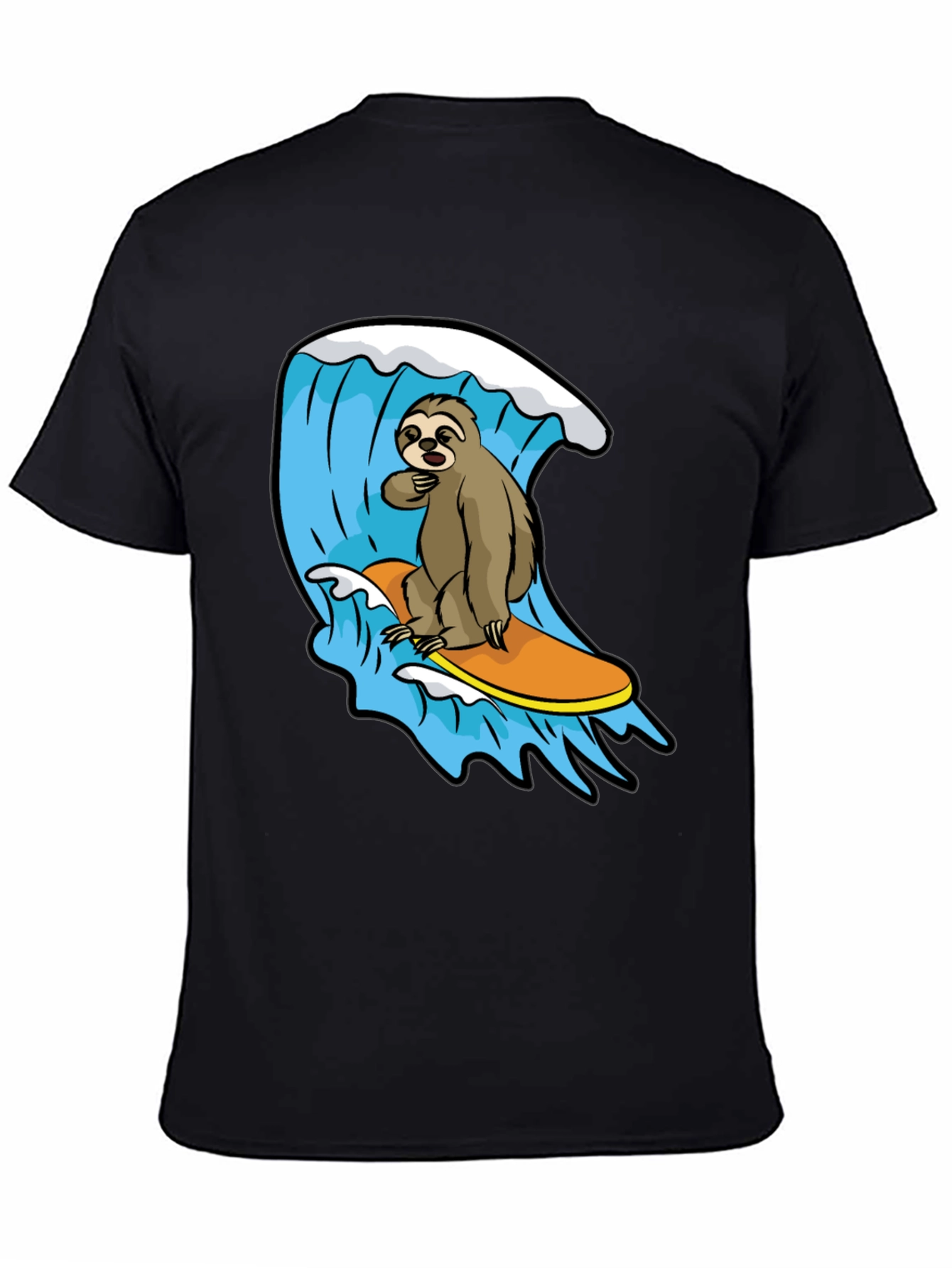 Surfing Sloth Graphic Tee