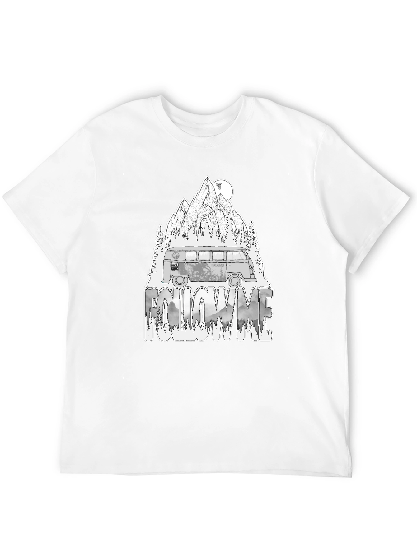 Adventure Van Graphic Tee - Follow Me Nature Design