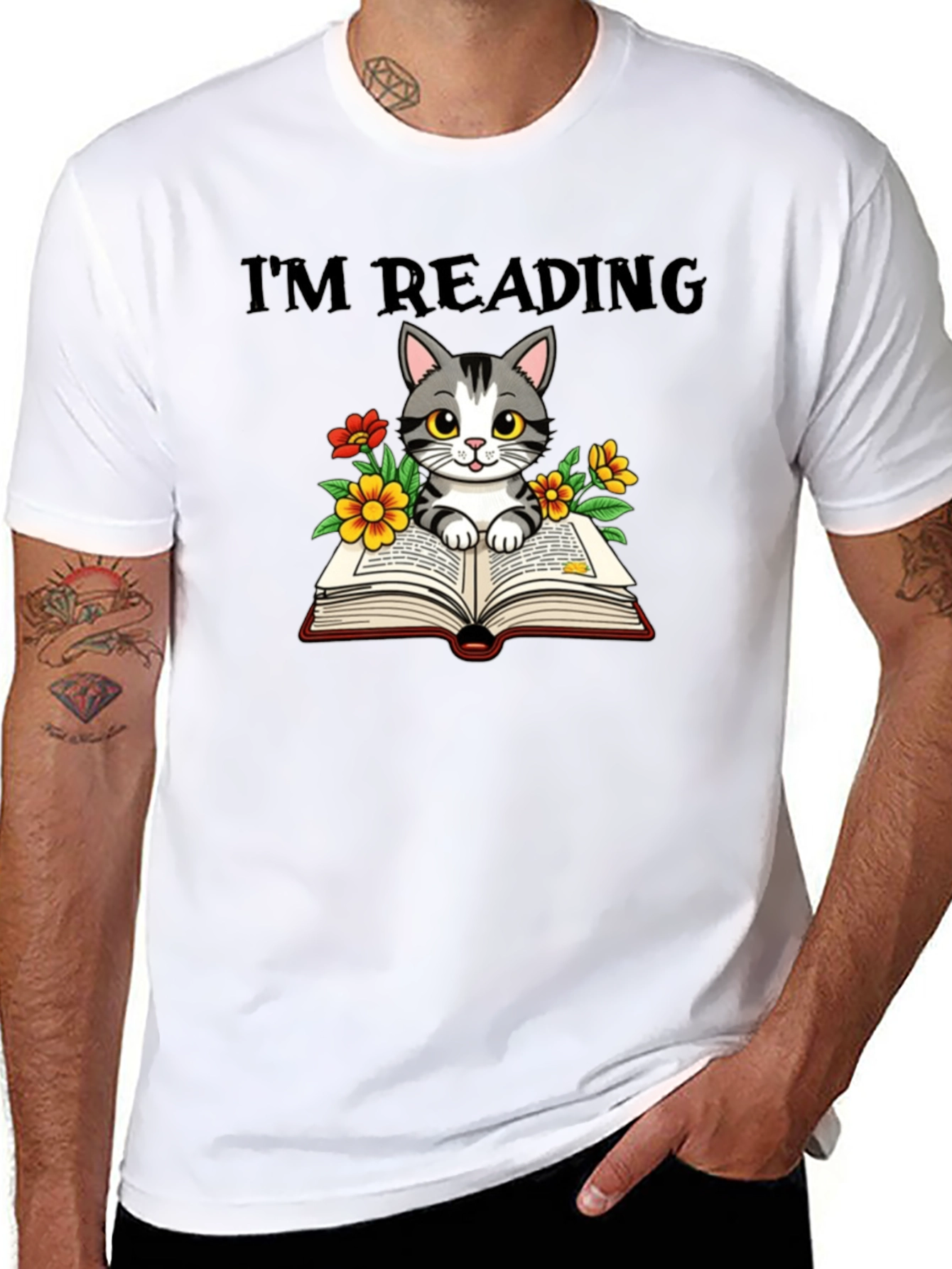 Im Reading Cat T-Shirt