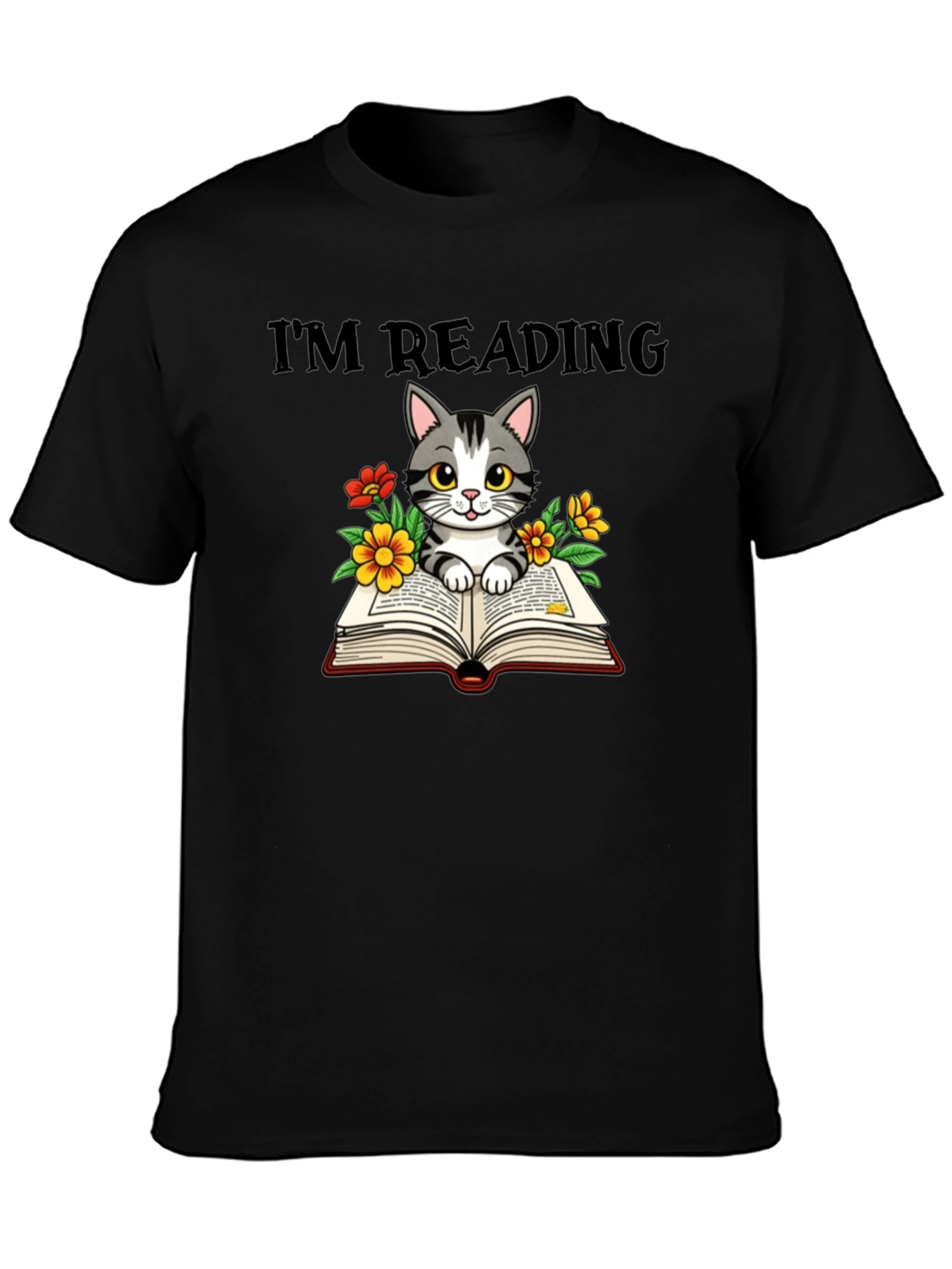 Im Reading Cat T-Shirt