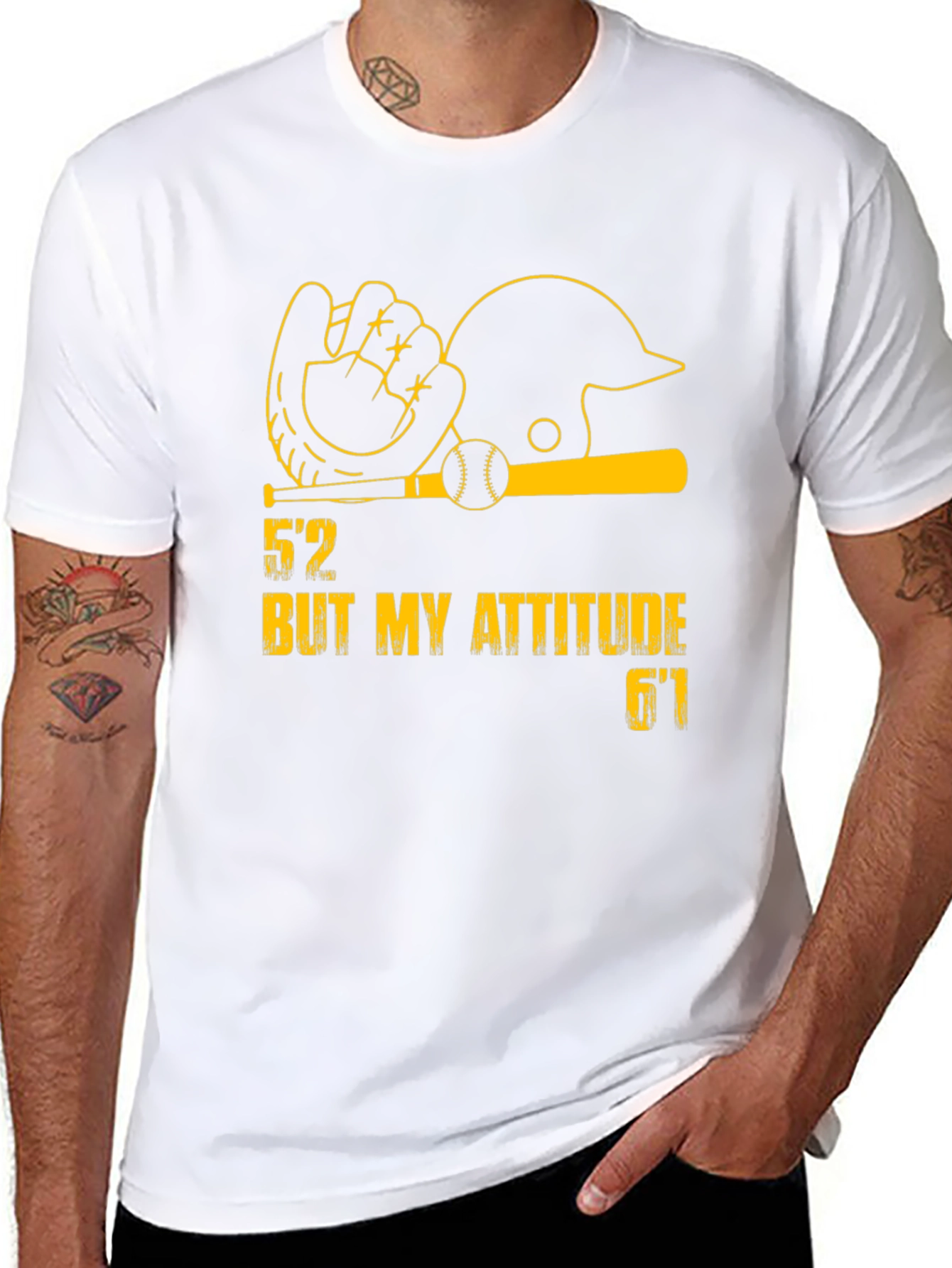 Baseball Attitude T-Shirt
