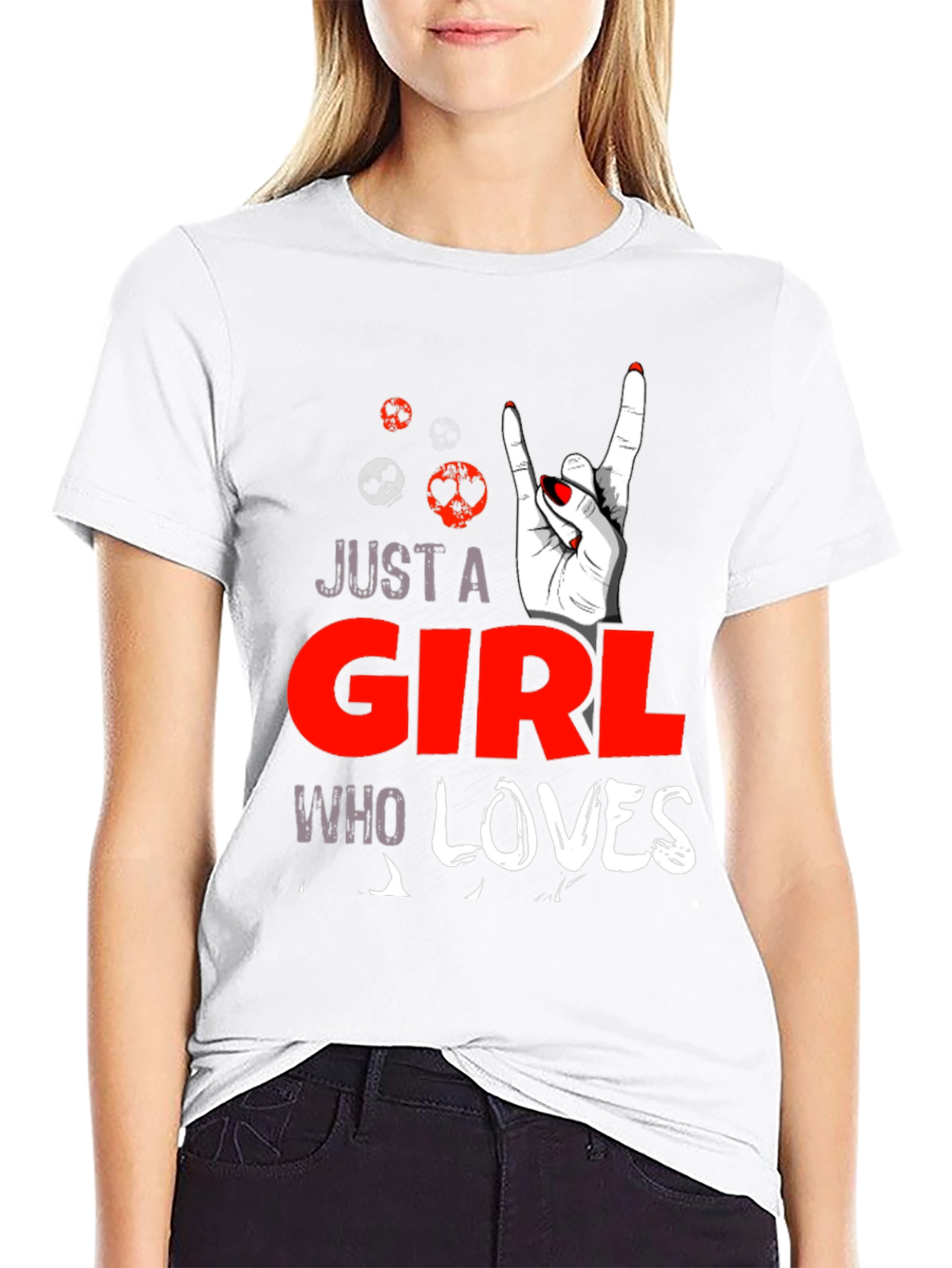 Just A Girl Who Loves T-Shirt