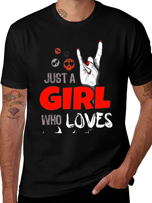 Just A Girl Who Loves T-Shirt
