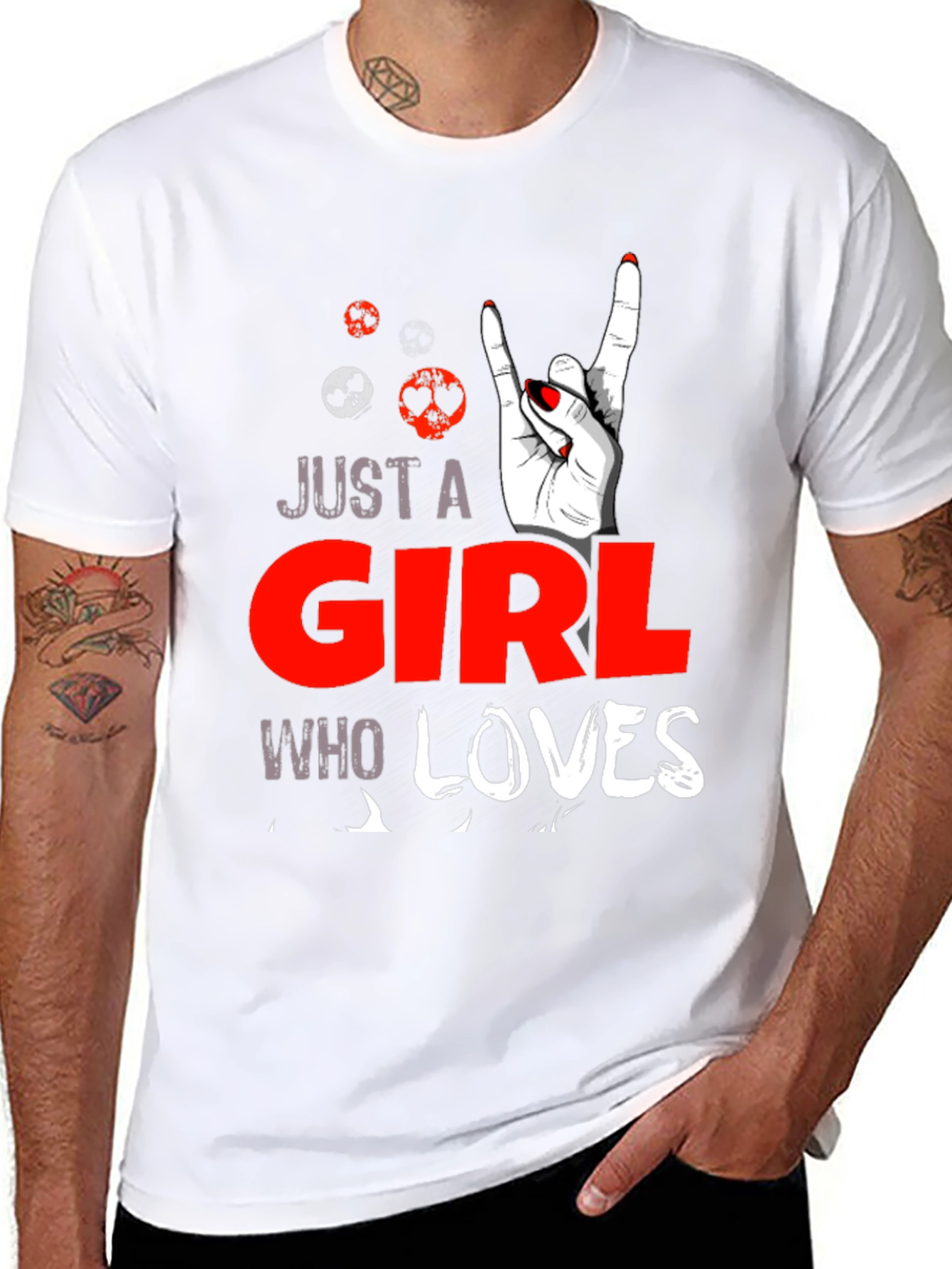 Just A Girl Who Loves T-Shirt