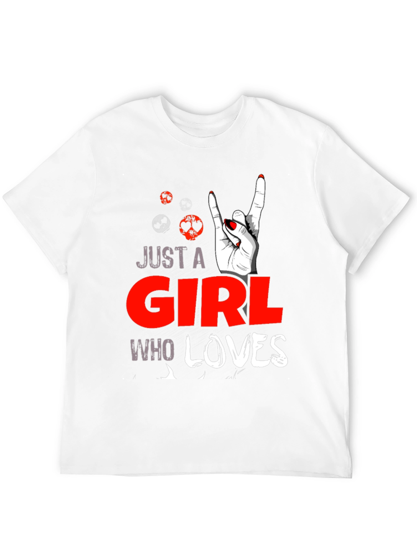 Just A Girl Who Loves T-Shirt