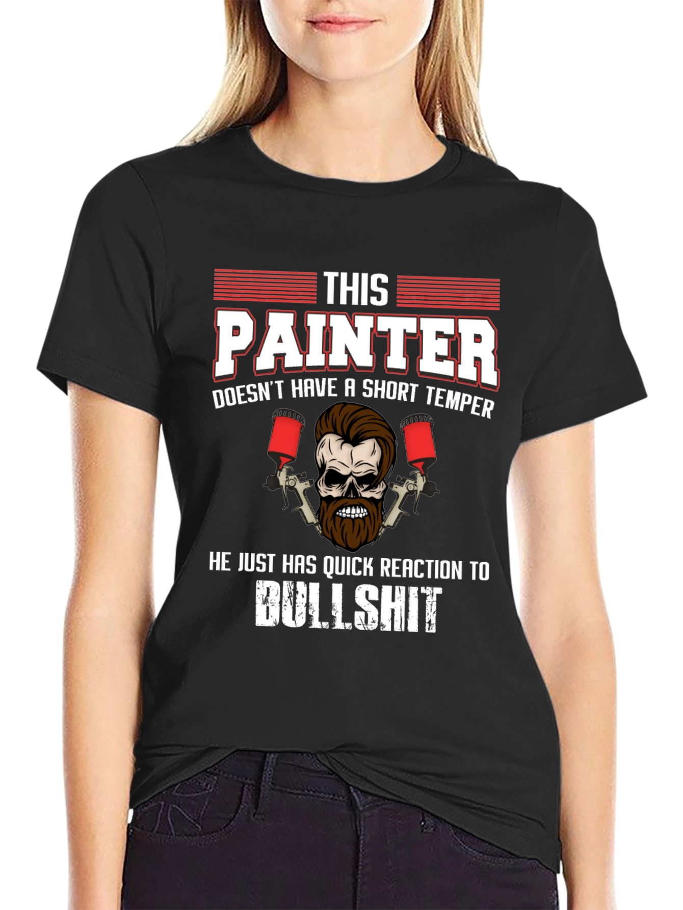 Painter Short Temper T-Shirt
