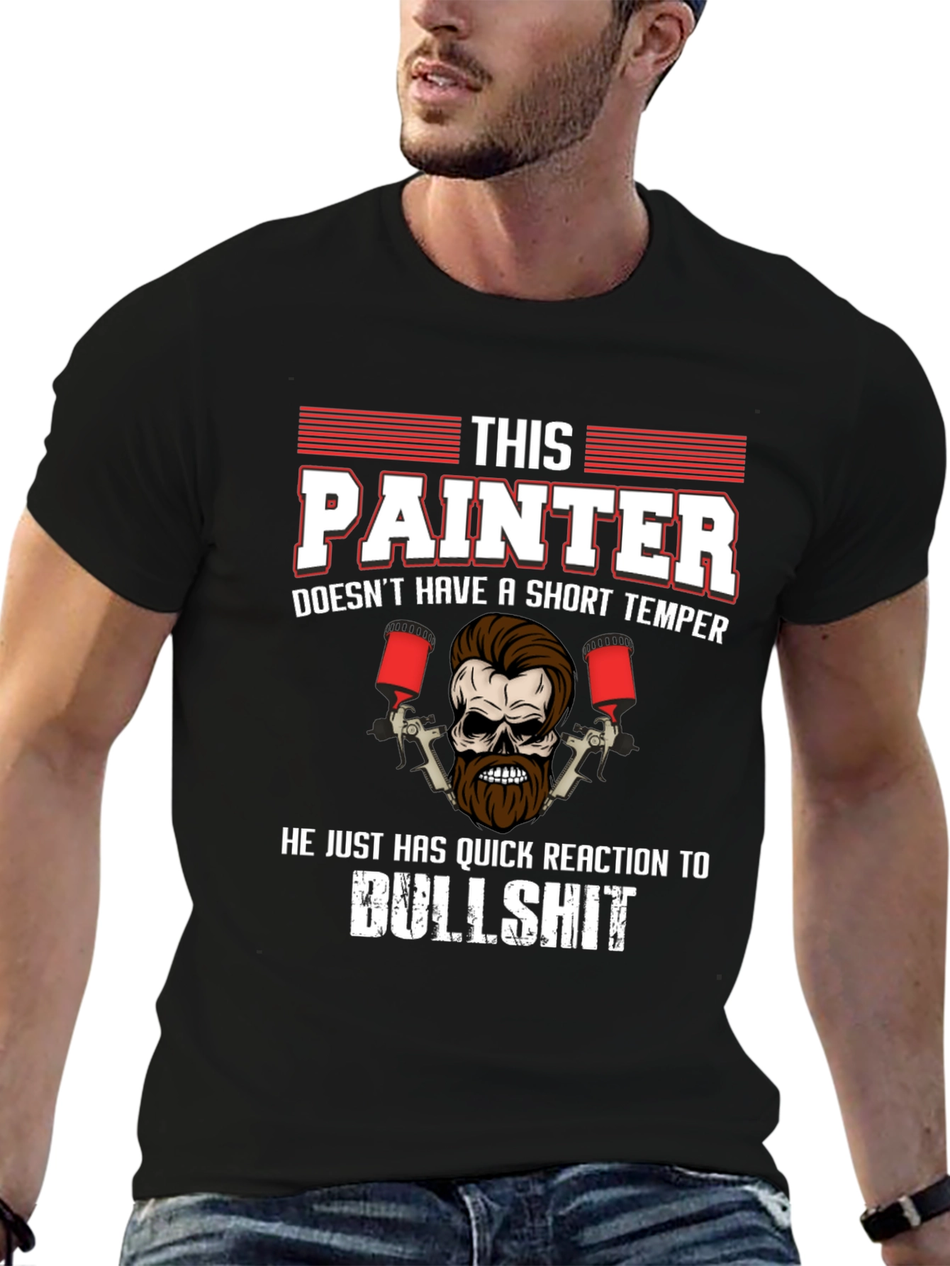 Painter Short Temper T-Shirt