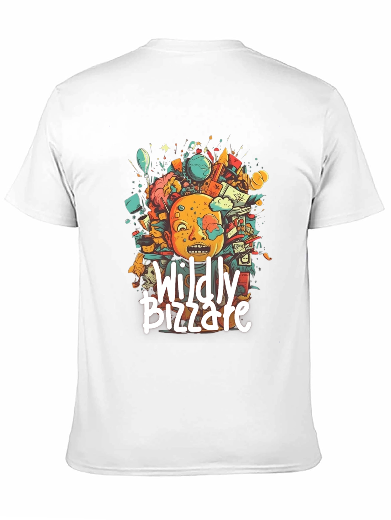 Wildly Bizzare Graphic Tee - Black Cotton T-Shirt