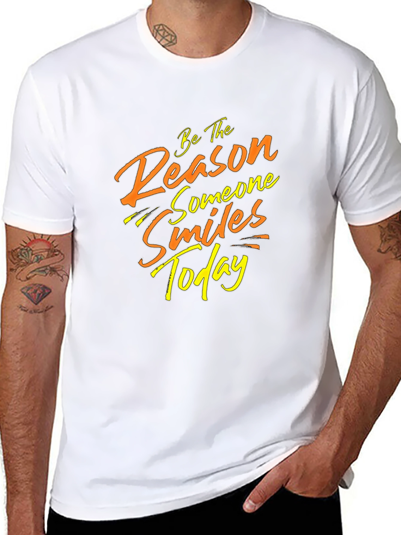 Reason to Smile Black T-Shirt