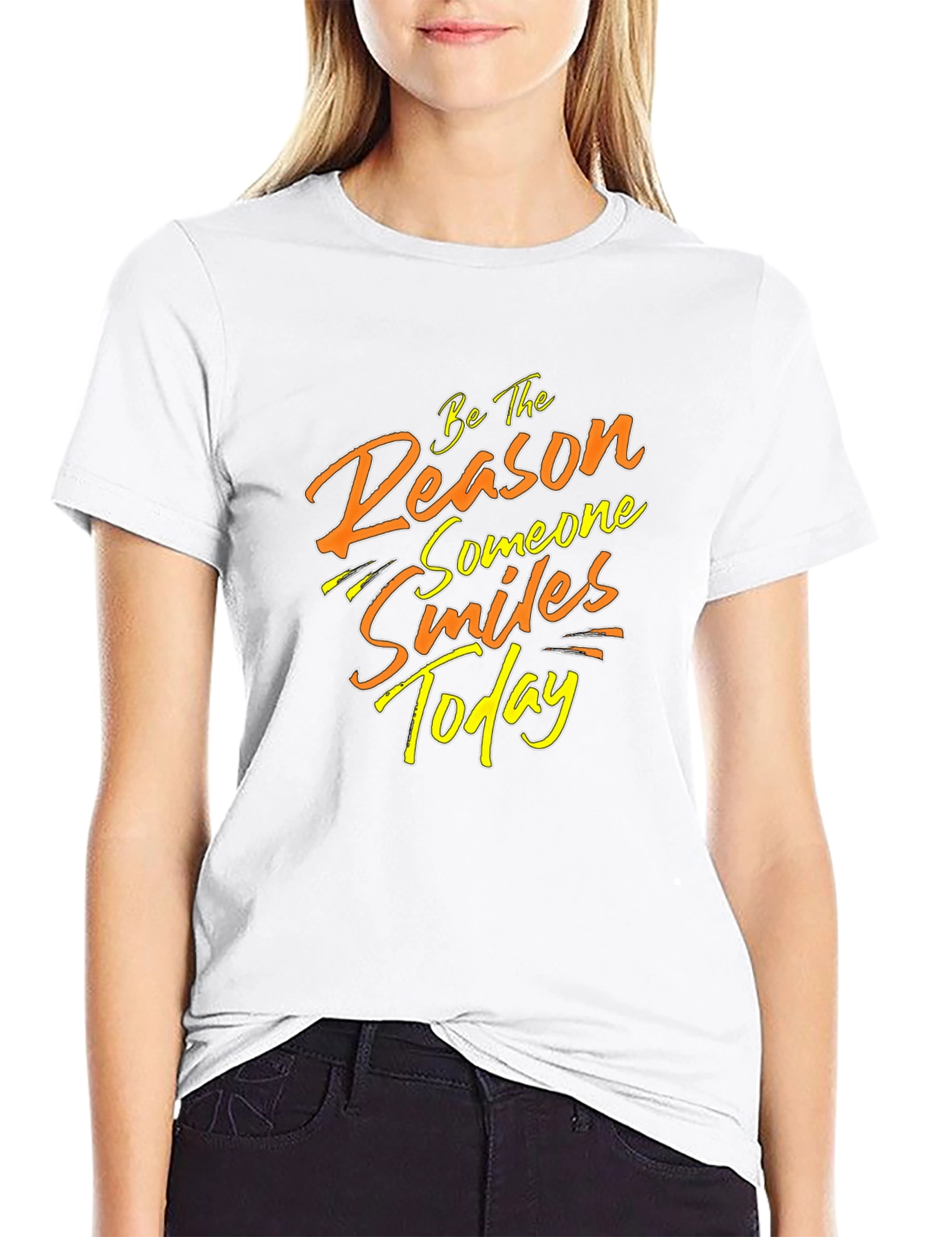 Reason to Smile Black T-Shirt