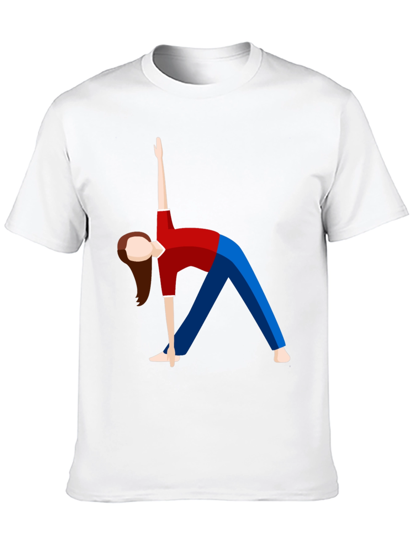 Yoga Pose Graphic T-Shirt