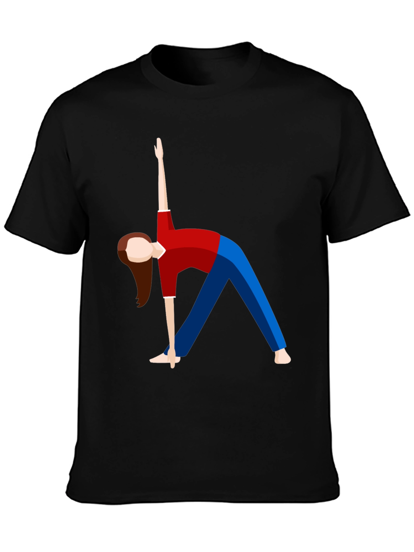 Yoga Pose Graphic T-Shirt