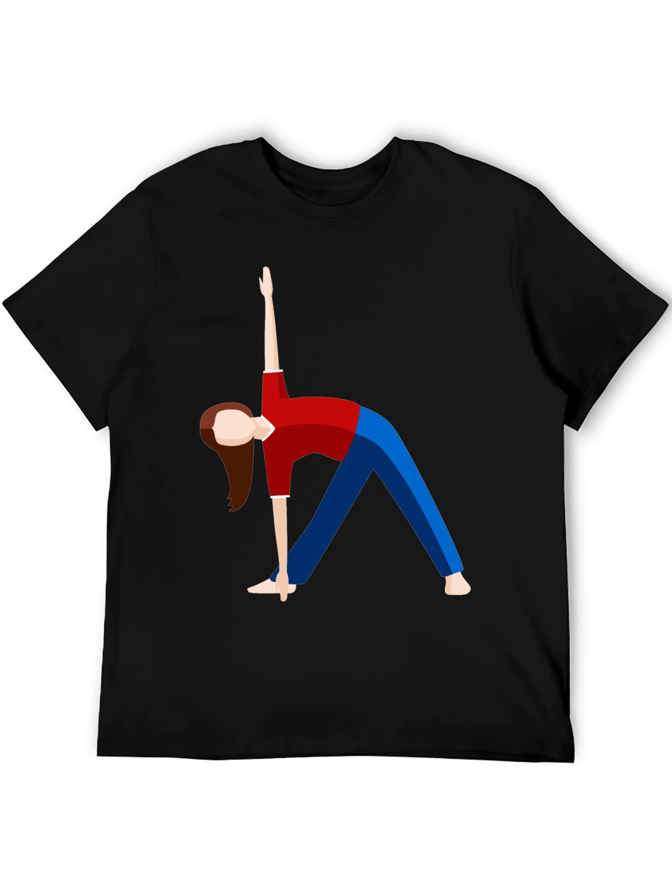 Yoga Pose Graphic T-Shirt