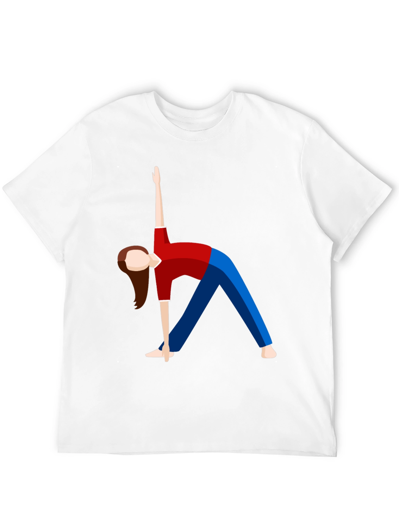 Yoga Pose Graphic T-Shirt