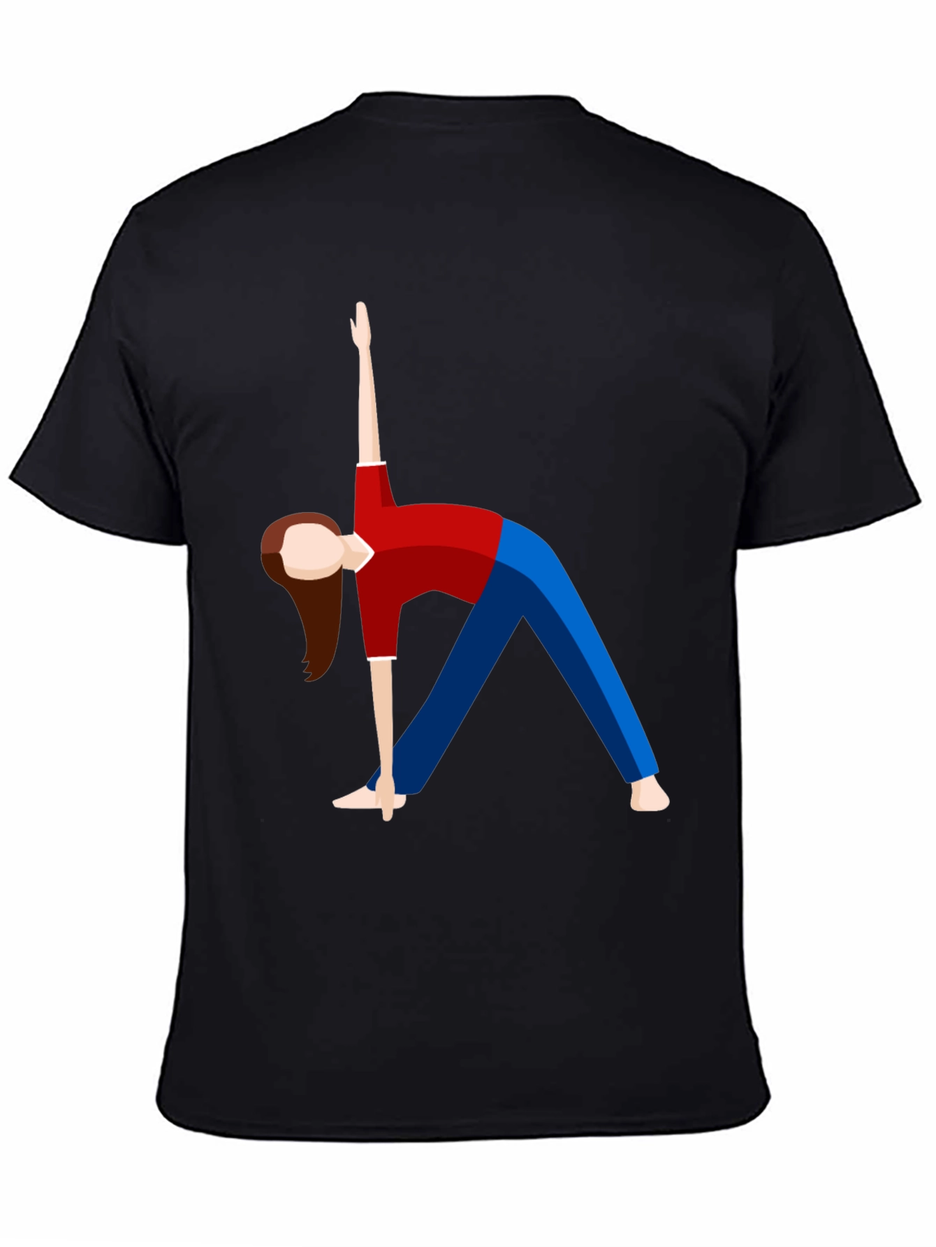 Yoga Pose Graphic T-Shirt