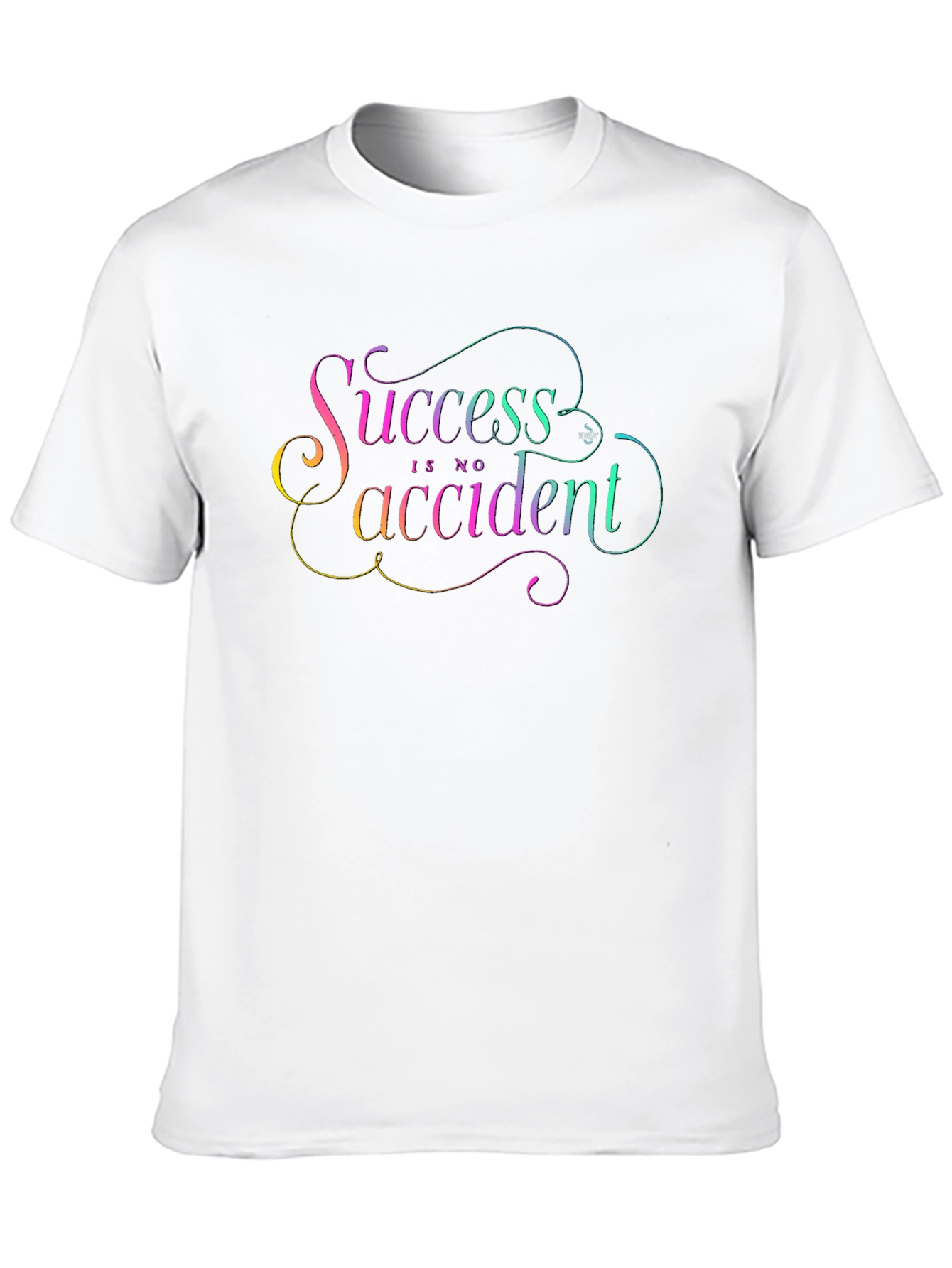 Success Is No Accident Graphic Tee - Black