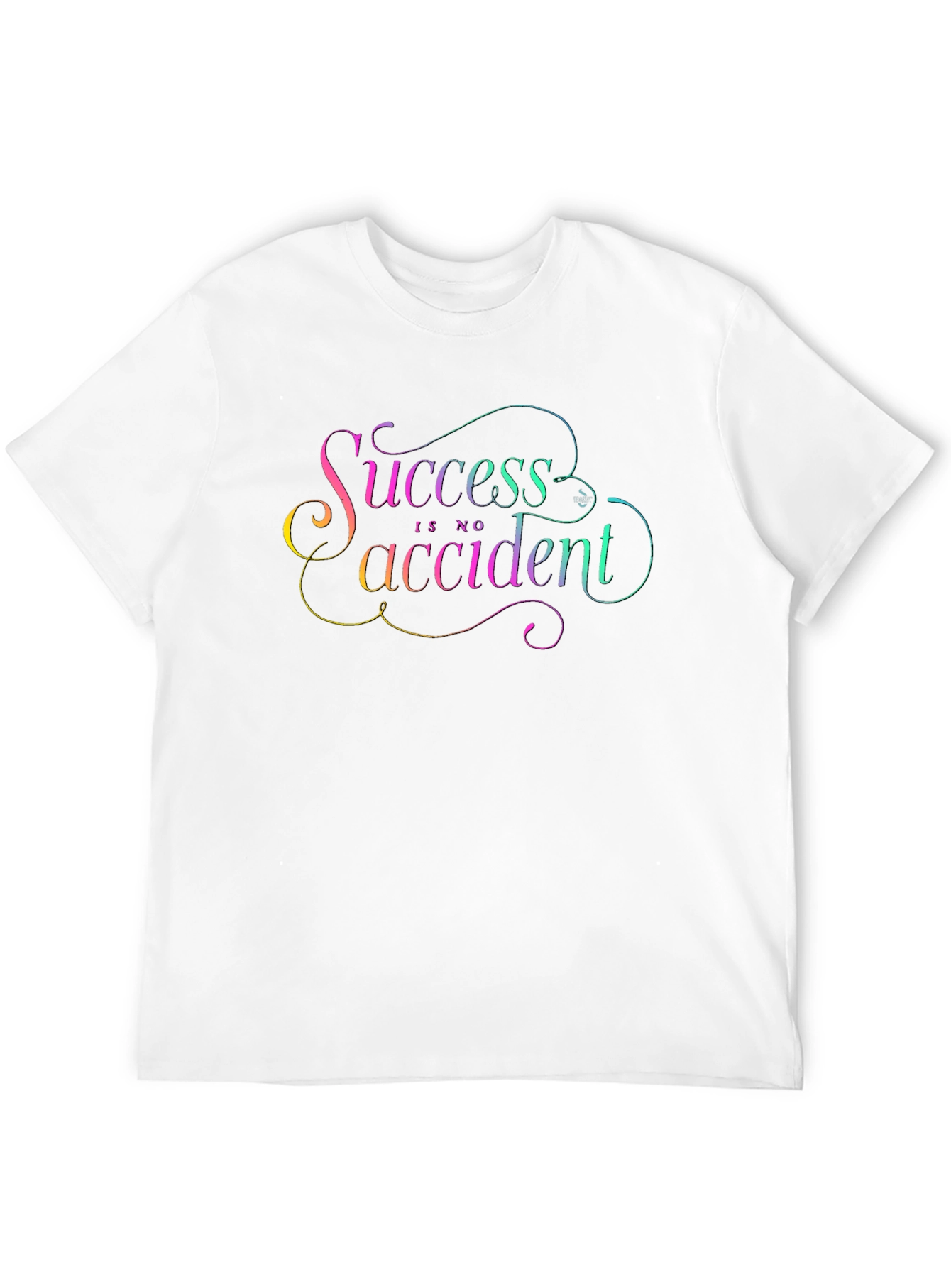 Success Is No Accident Graphic Tee - Black