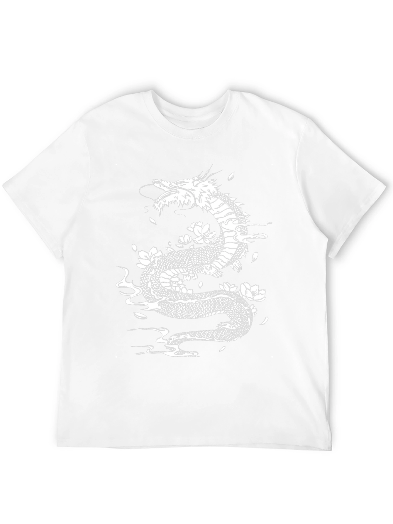 Dragon & Lotus Graphic Tee