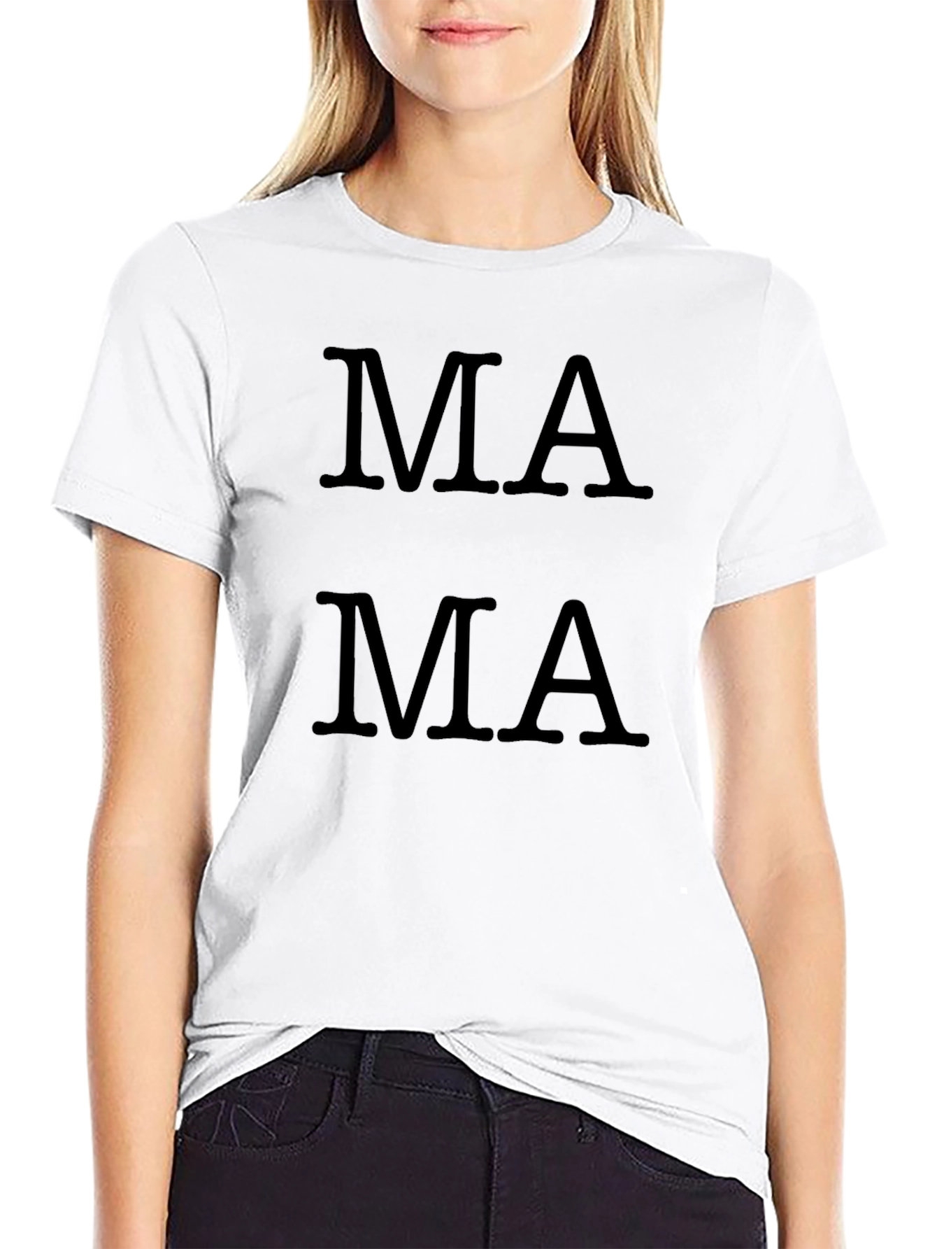 Mama T-Shirt - Black Tee