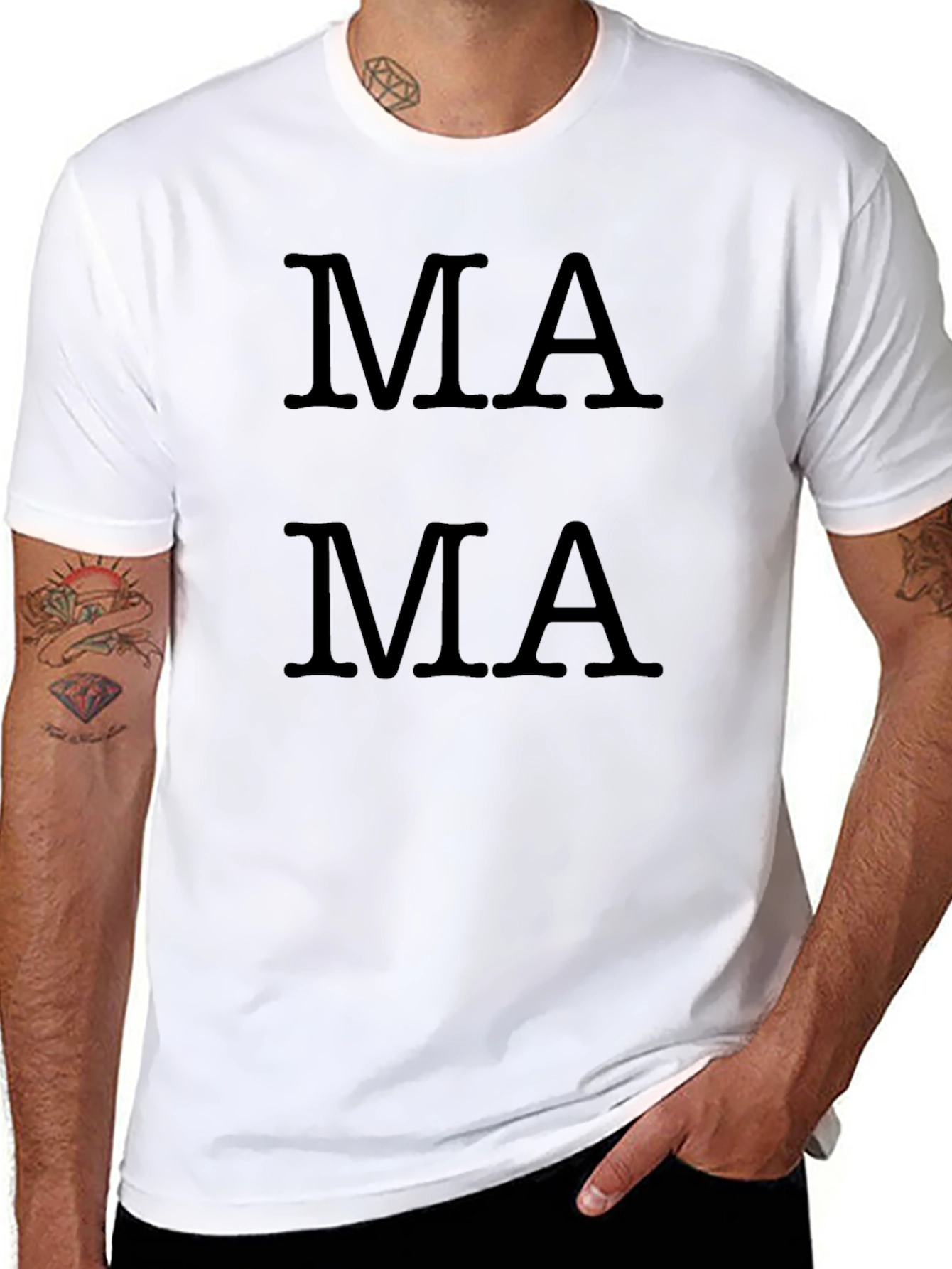 Mama T-Shirt - Black Tee