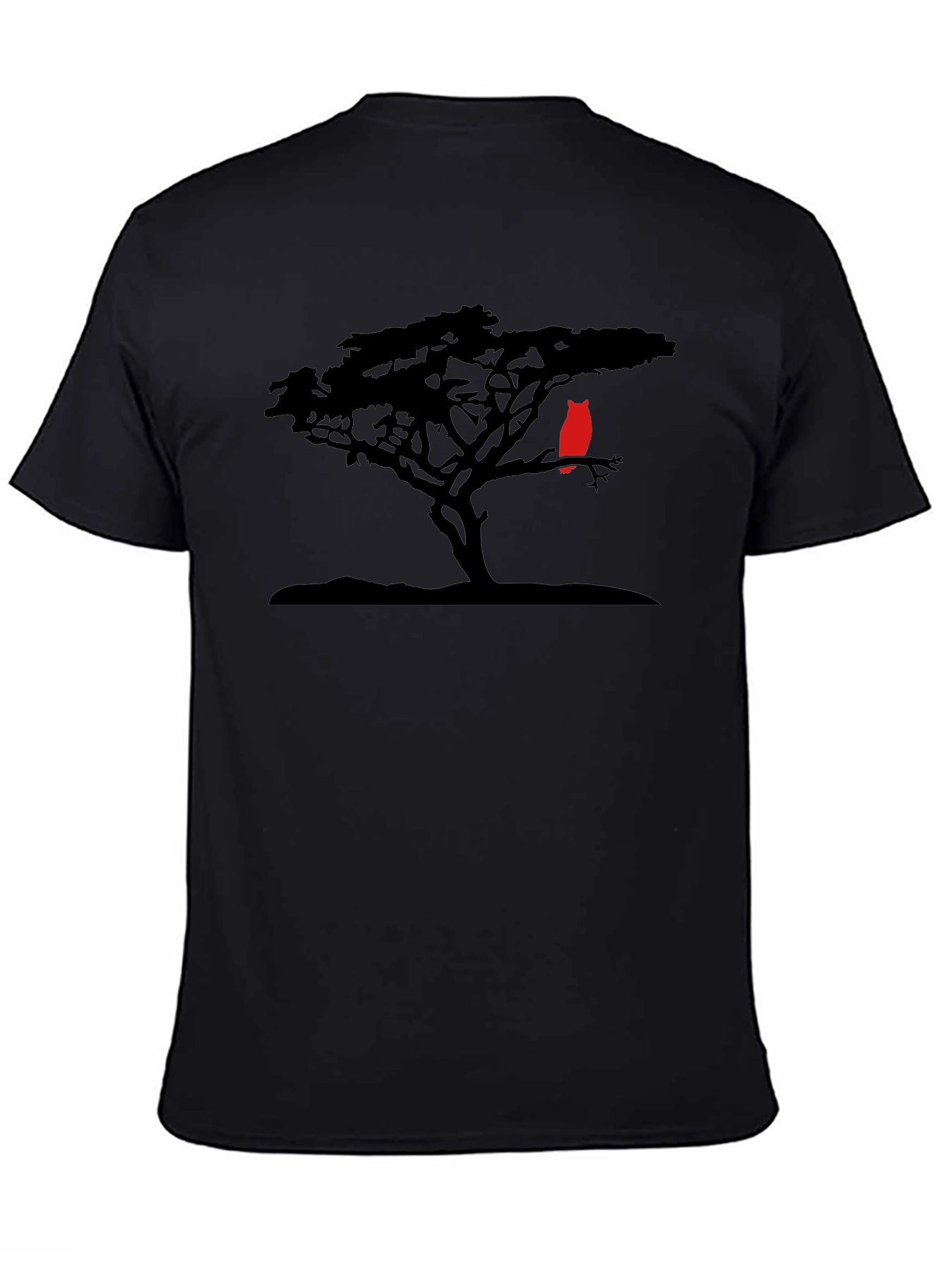 Tree & Owl Graphic T-Shirt - Unisex