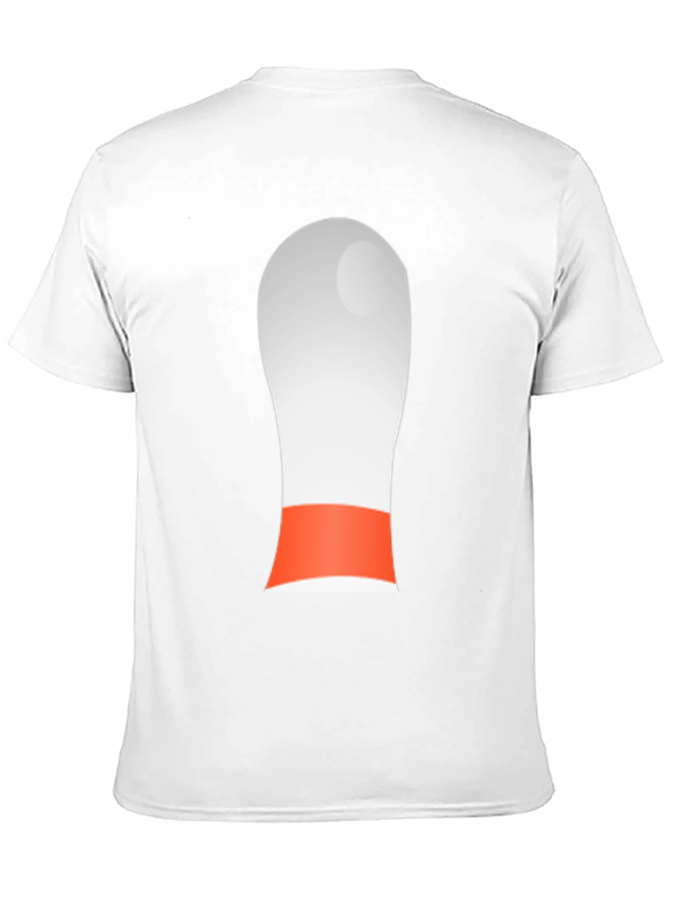 Novelty Bowling Pin Graphic Tee - Black