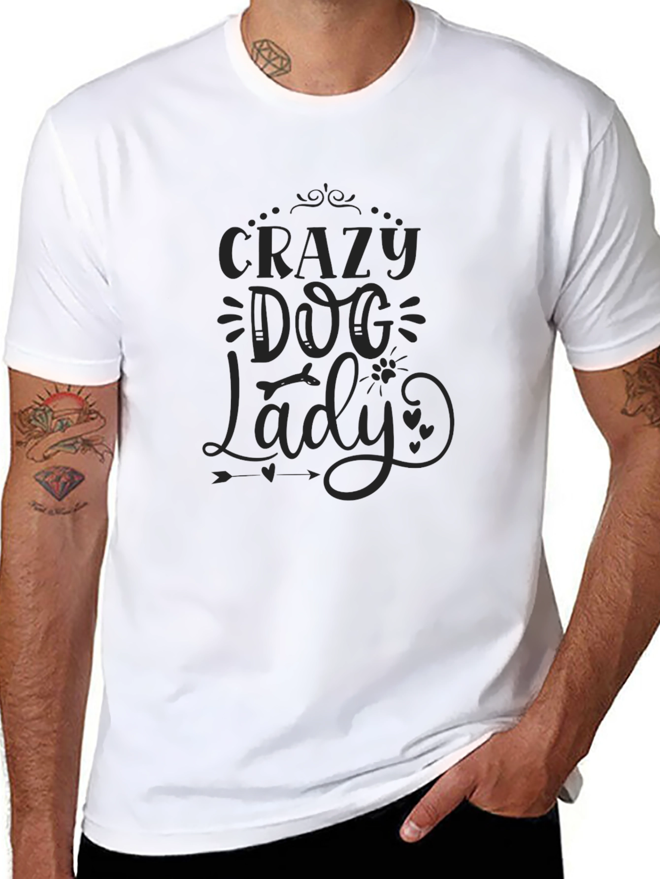 Crazy Dog Lady Graphic Tee