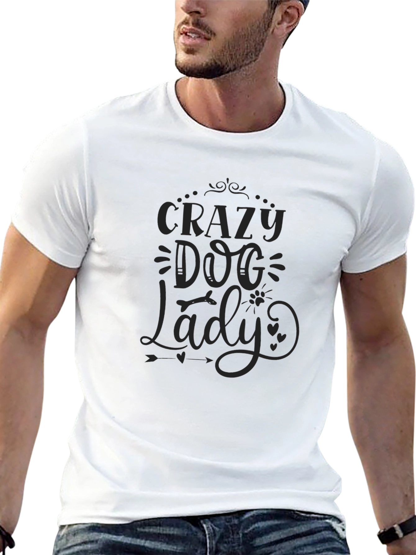 Crazy Dog Lady Graphic Tee