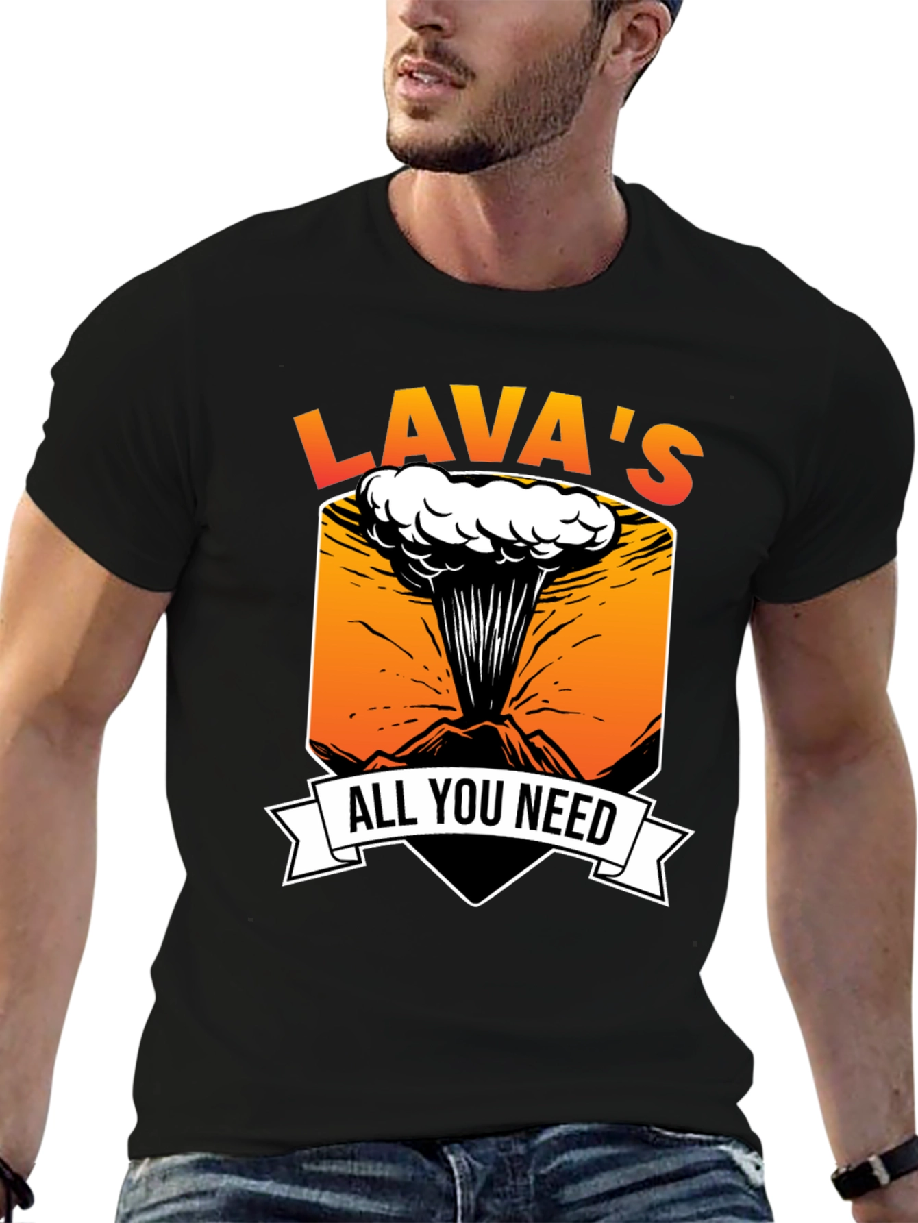 Lavas All You Need Black T-Shirt