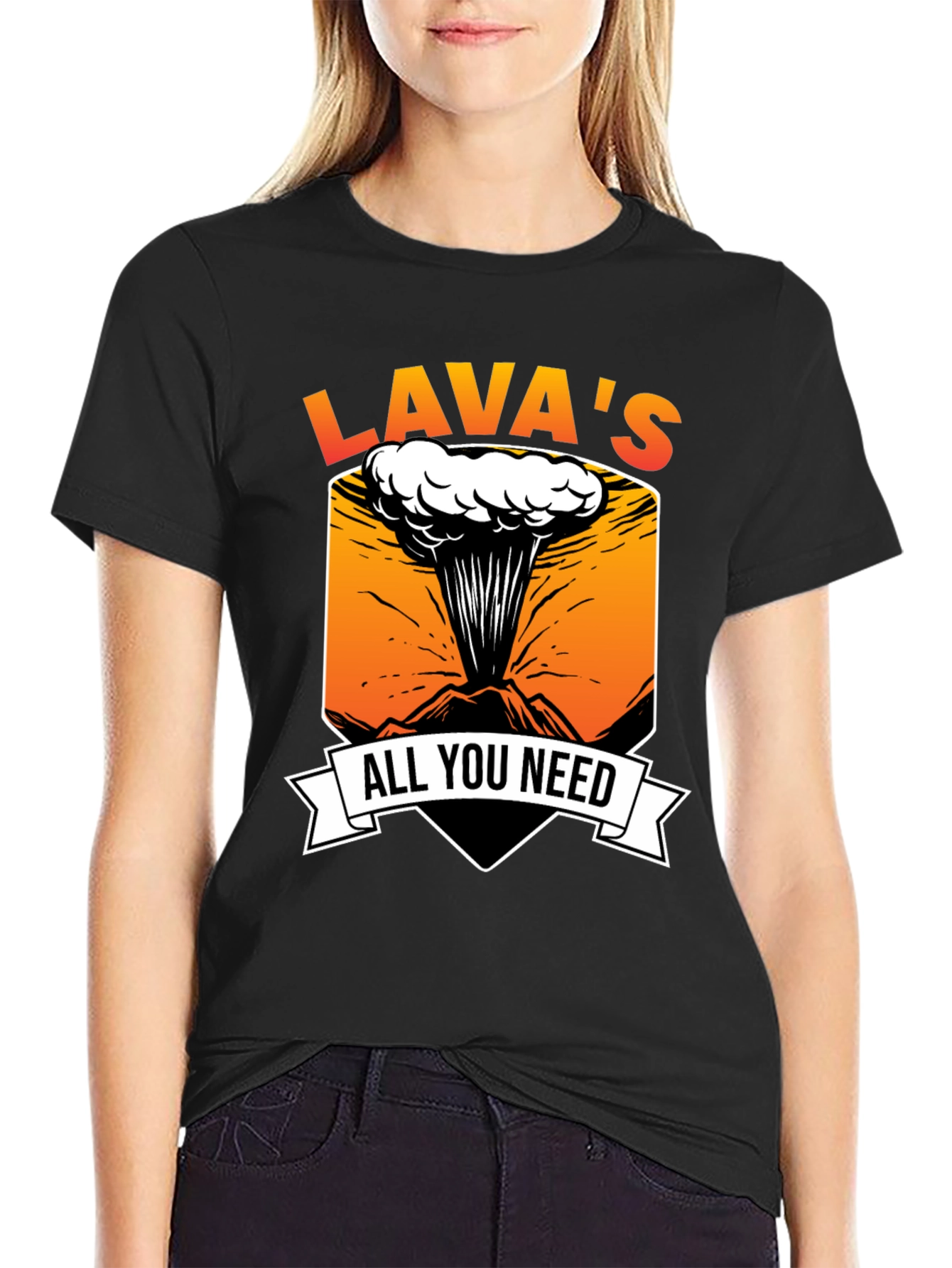 Lavas All You Need Black T-Shirt