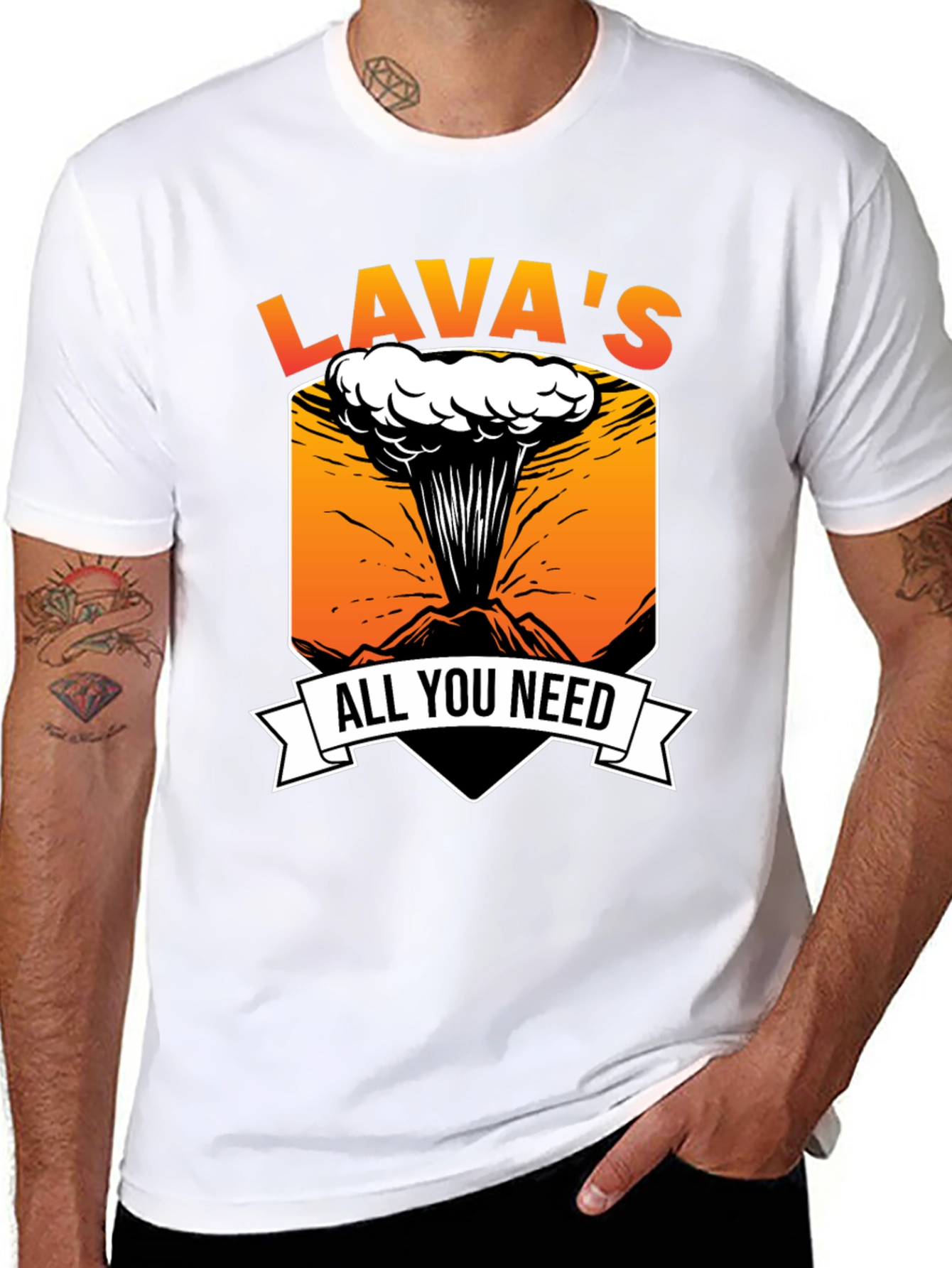 Lavas All You Need Black T-Shirt