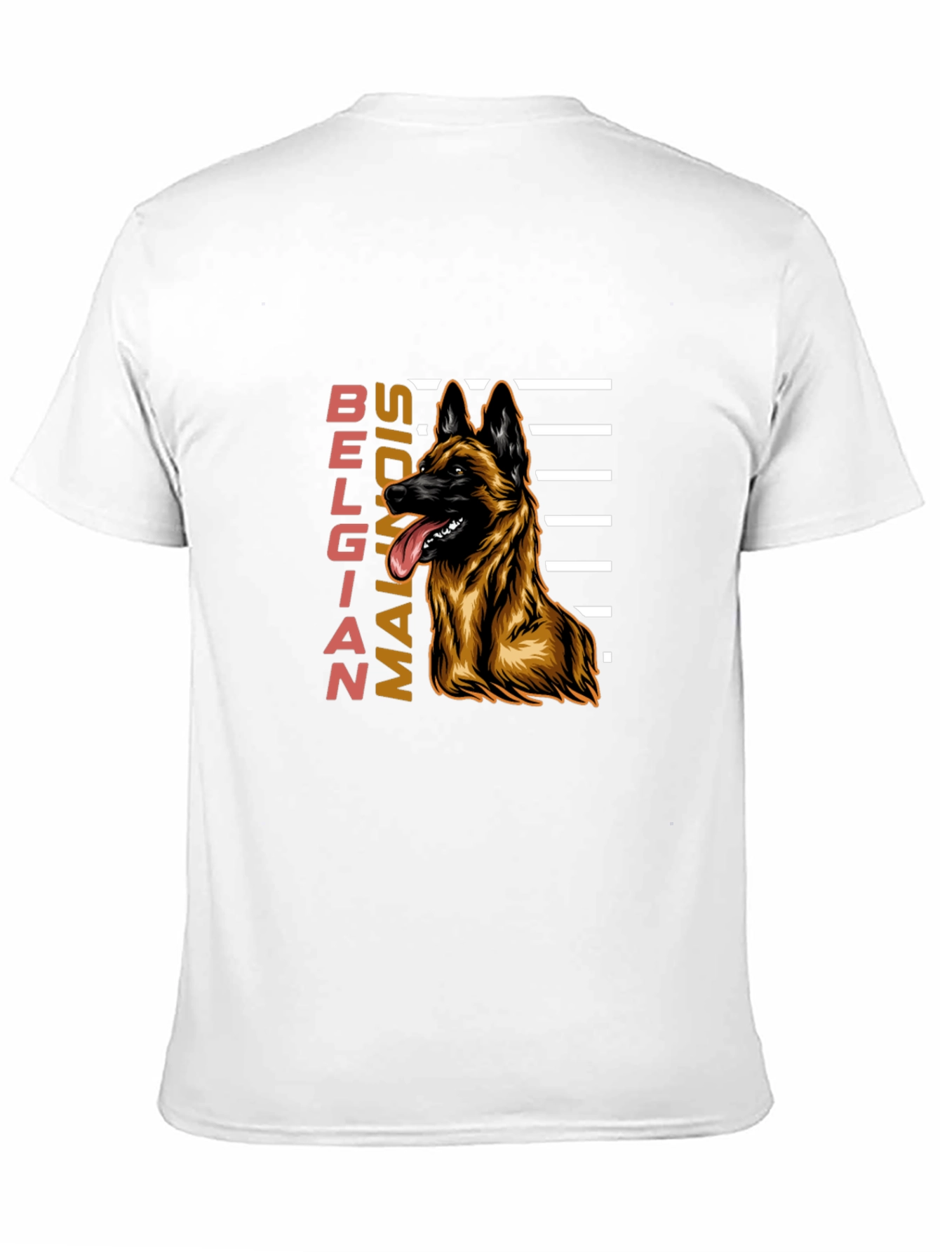 Belgian Malinois Dog Graphic T-Shirt