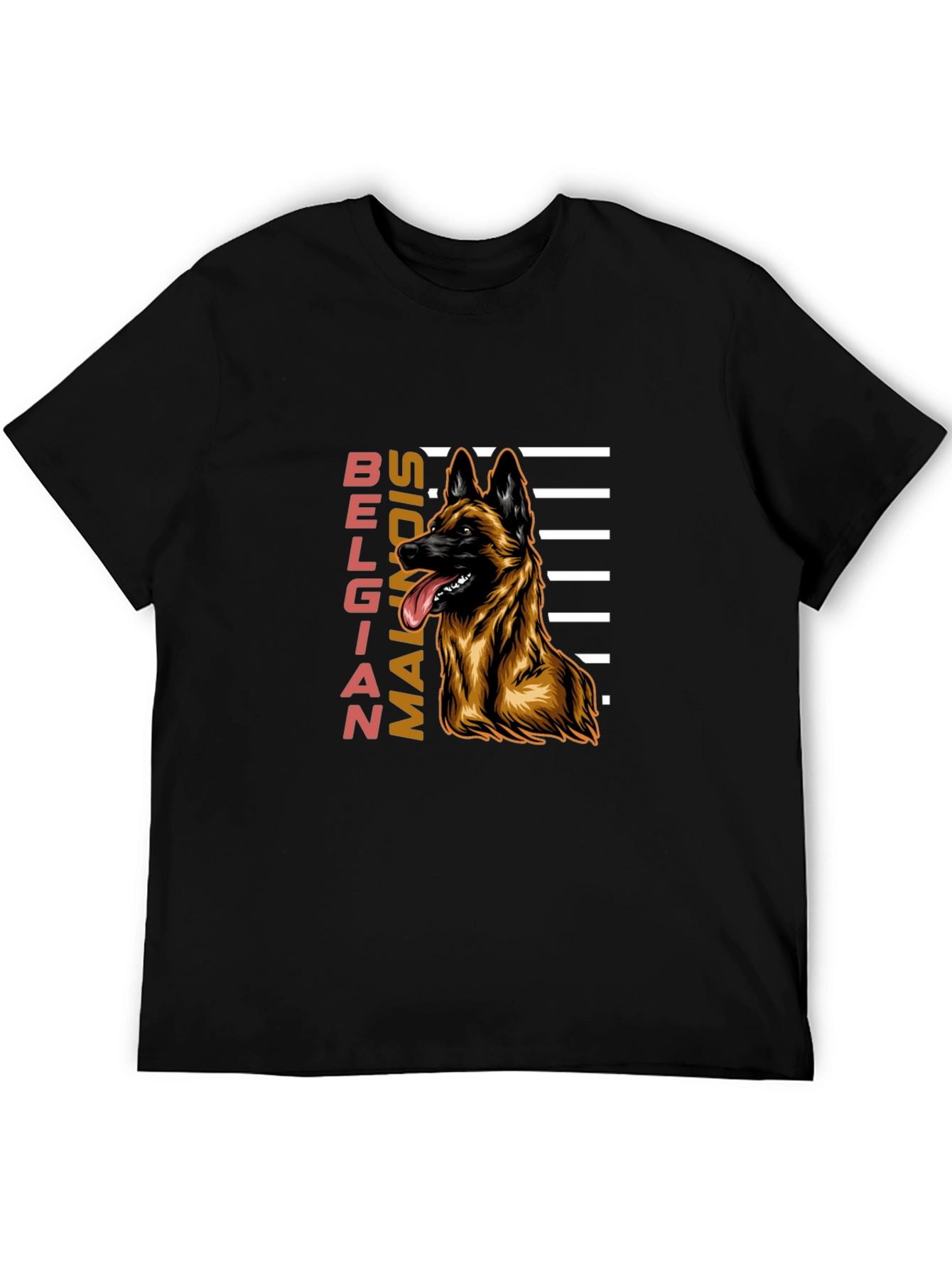 Belgian Malinois Dog Graphic T-Shirt