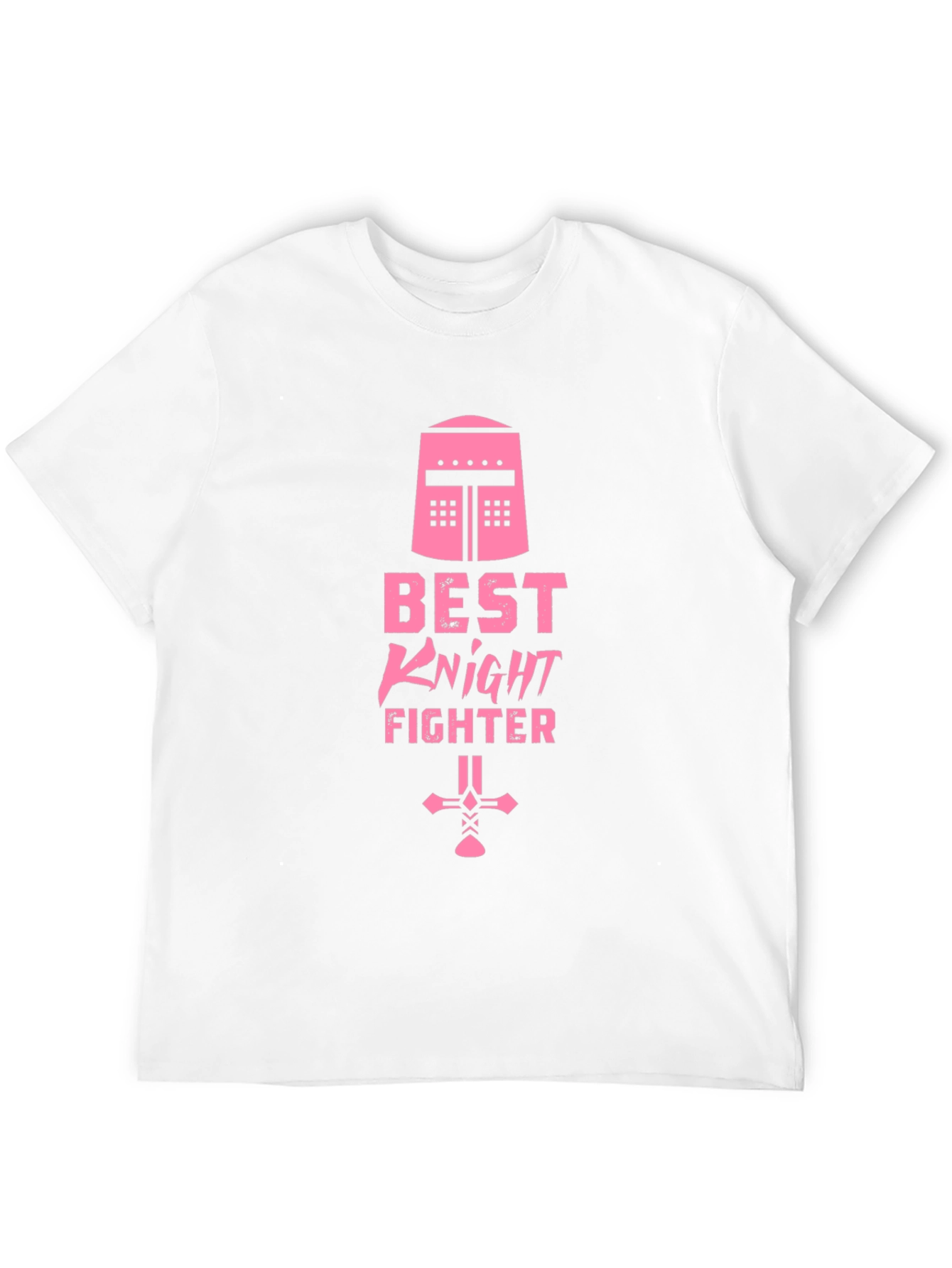 Best Knight Fighter Graphic Tee - Black