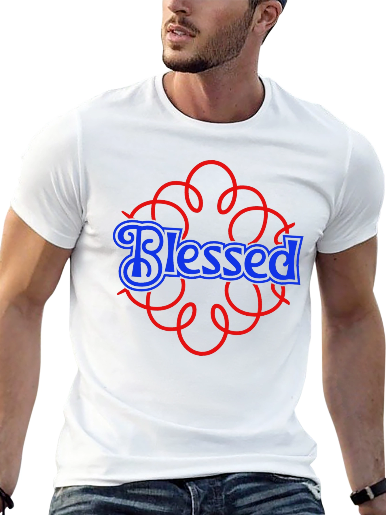 Blessed Graphic Tee - Stylish Comfort