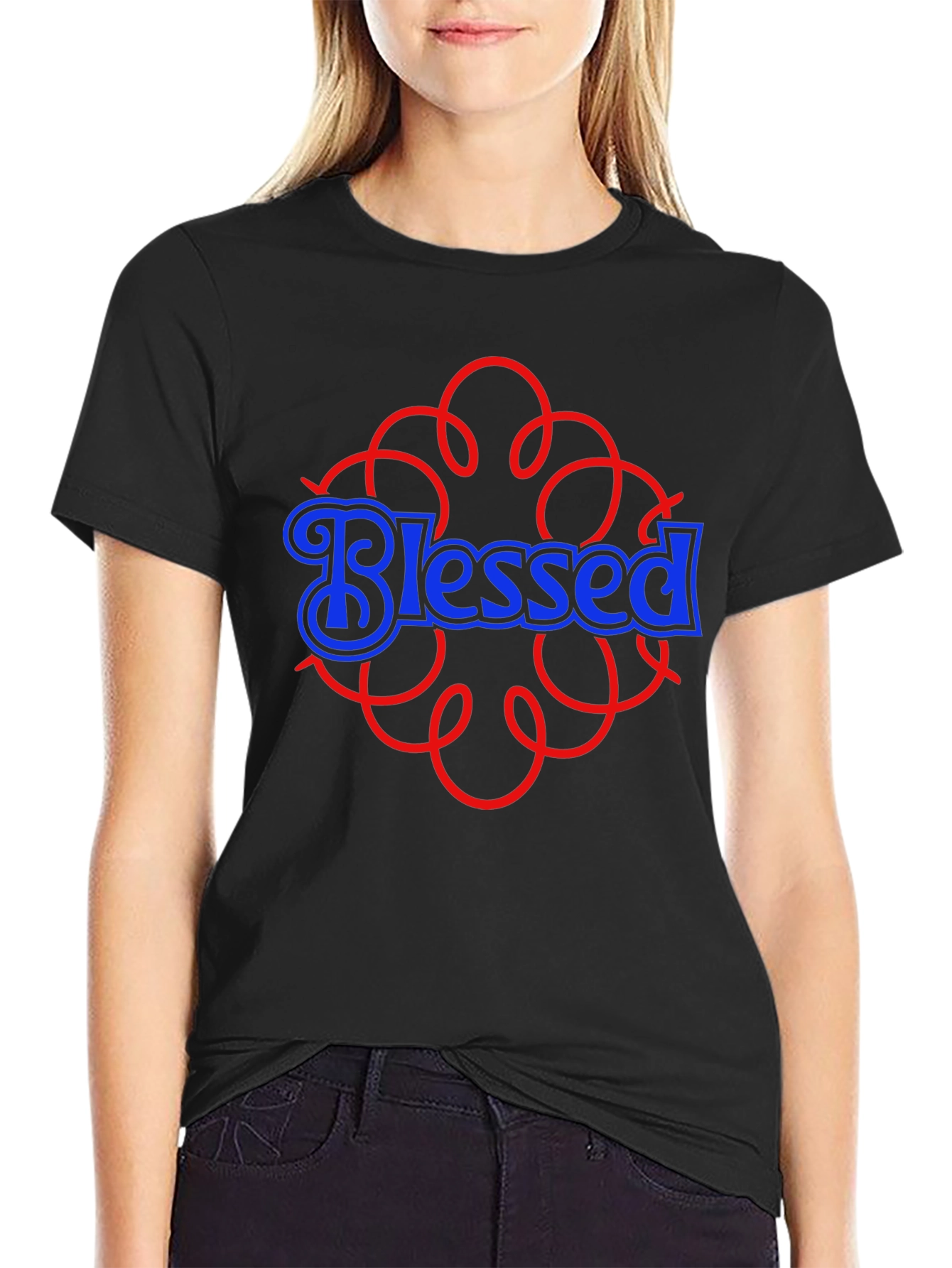 Blessed Graphic Tee - Stylish Comfort