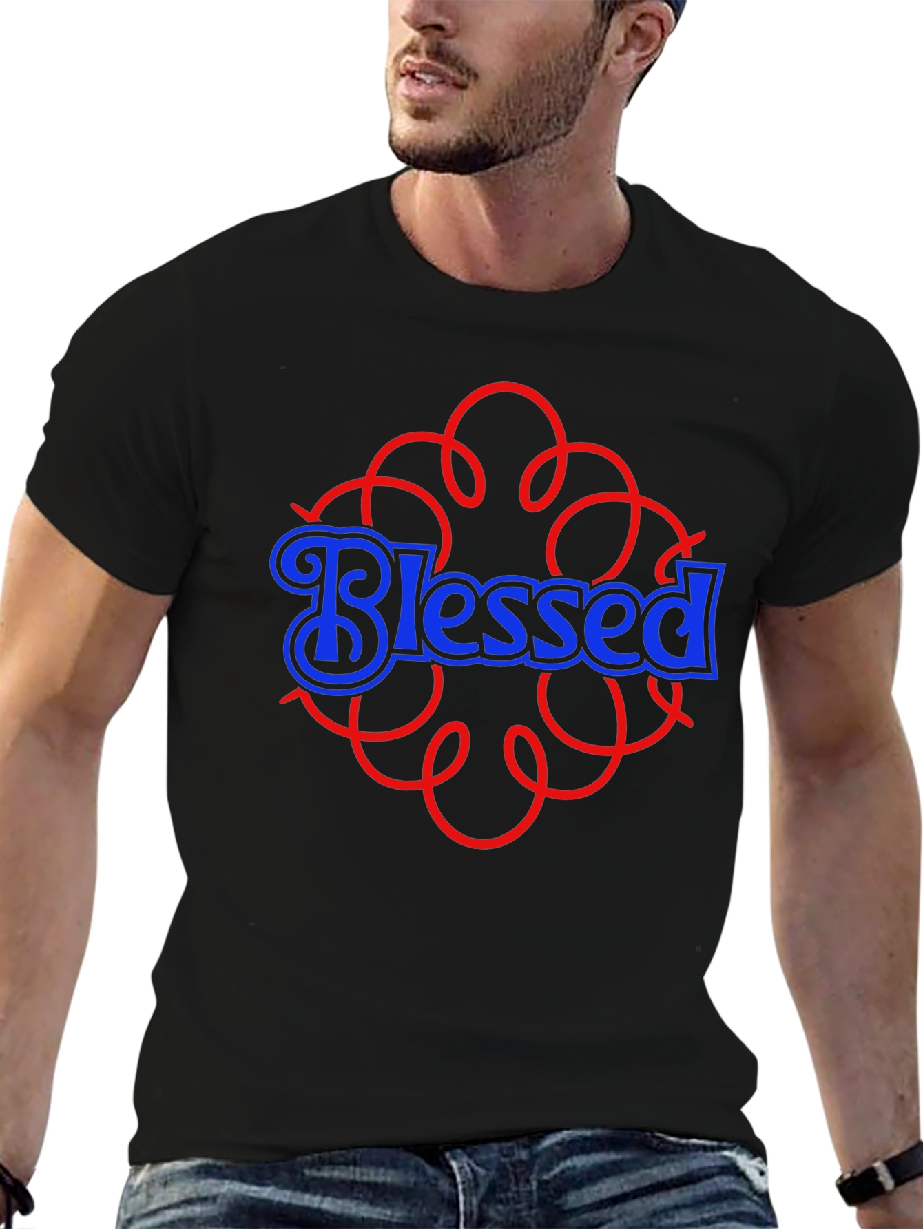 Blessed Graphic Tee - Stylish Comfort